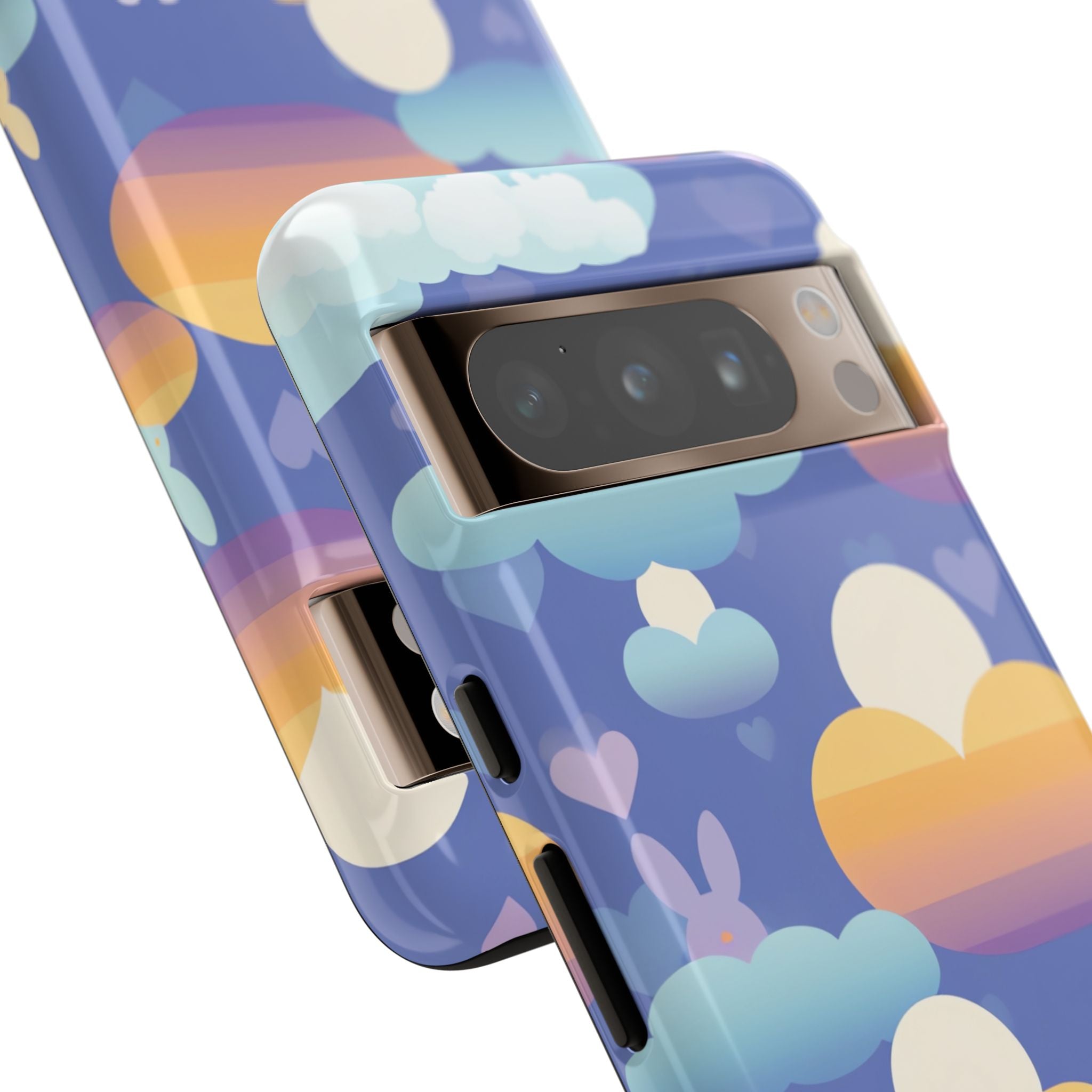 Bunnies Dance Among Clouds - Google Pixel Case