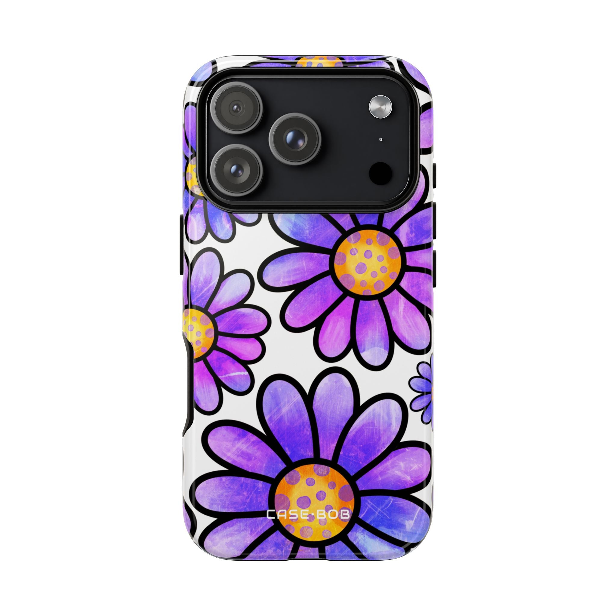 Polka Dot Blooms iPhone 17 Pro Case - Tough