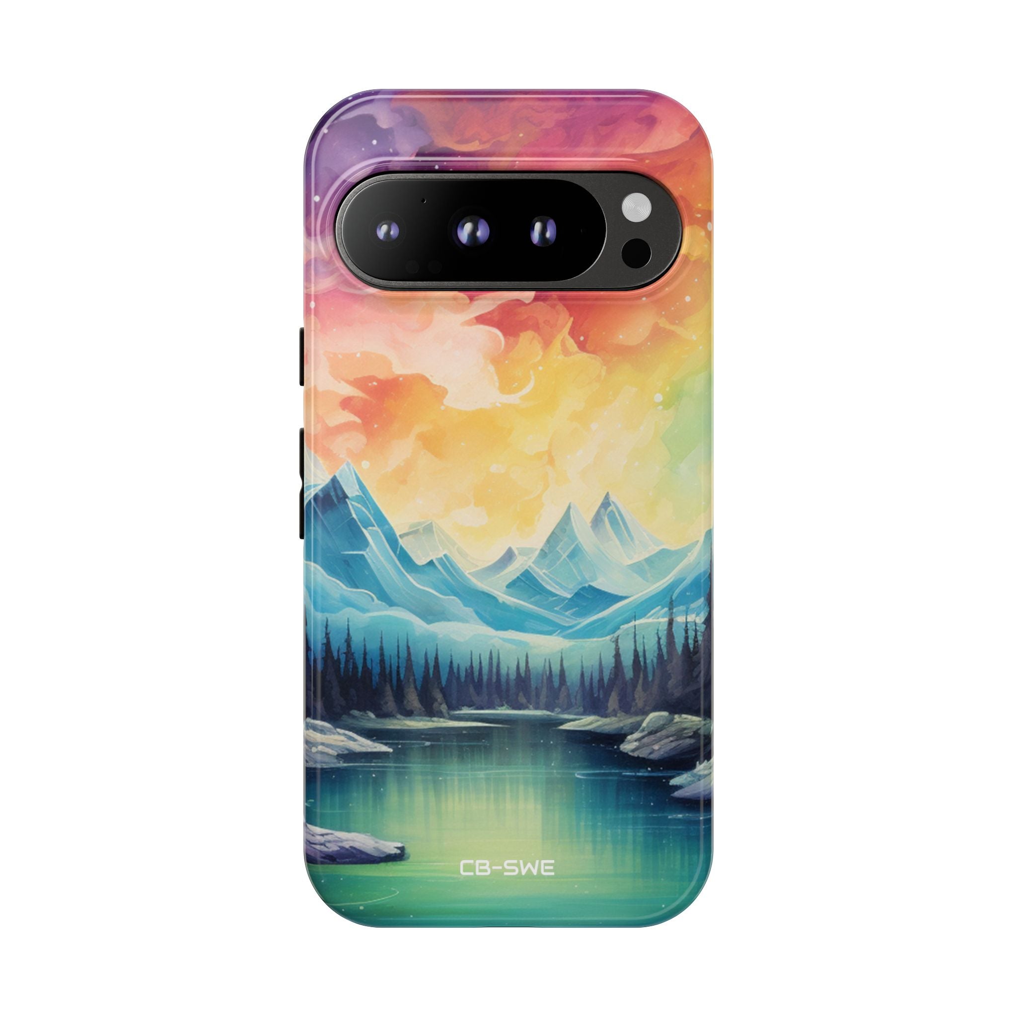Mystical Mountain Sunset - Google Pixel Case