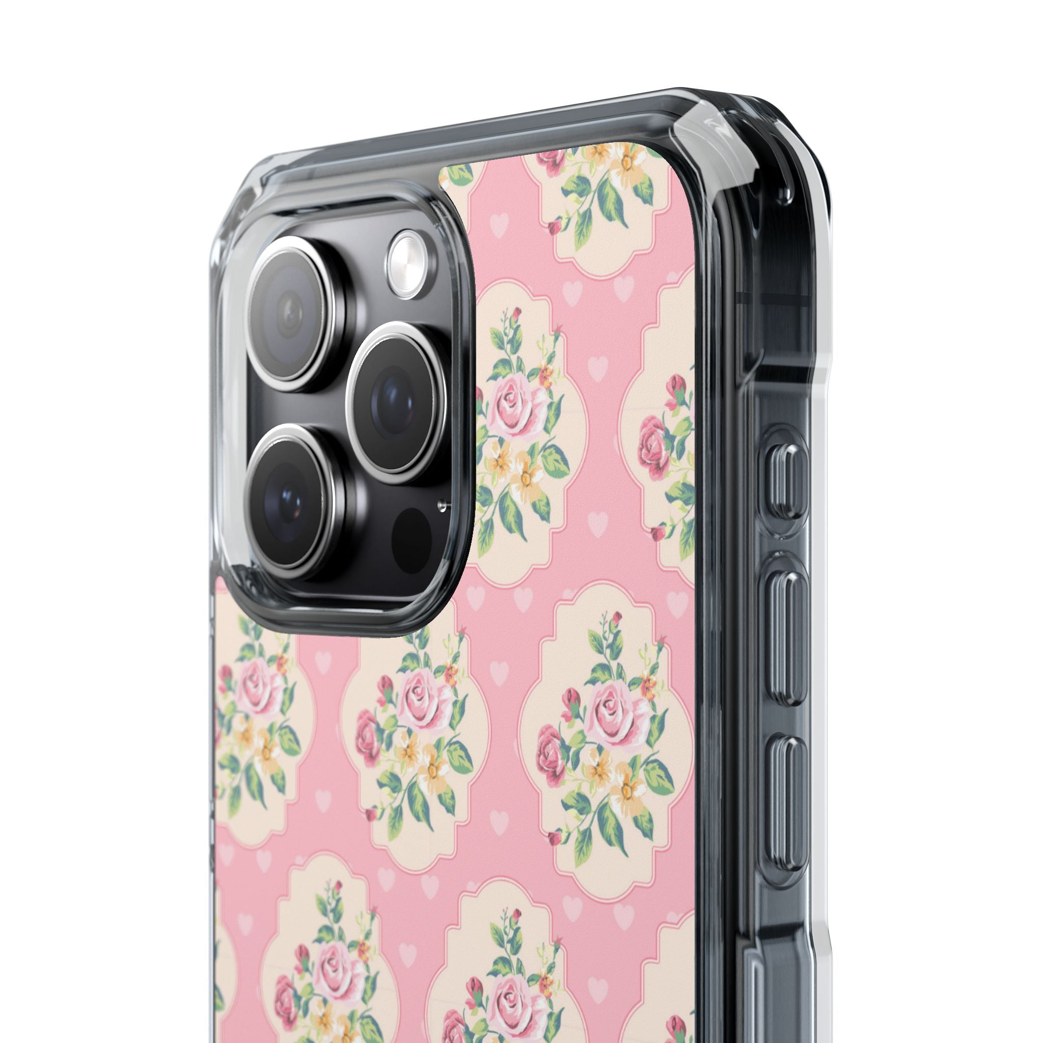 Vintage Floral Romance iPhone Case - Impact