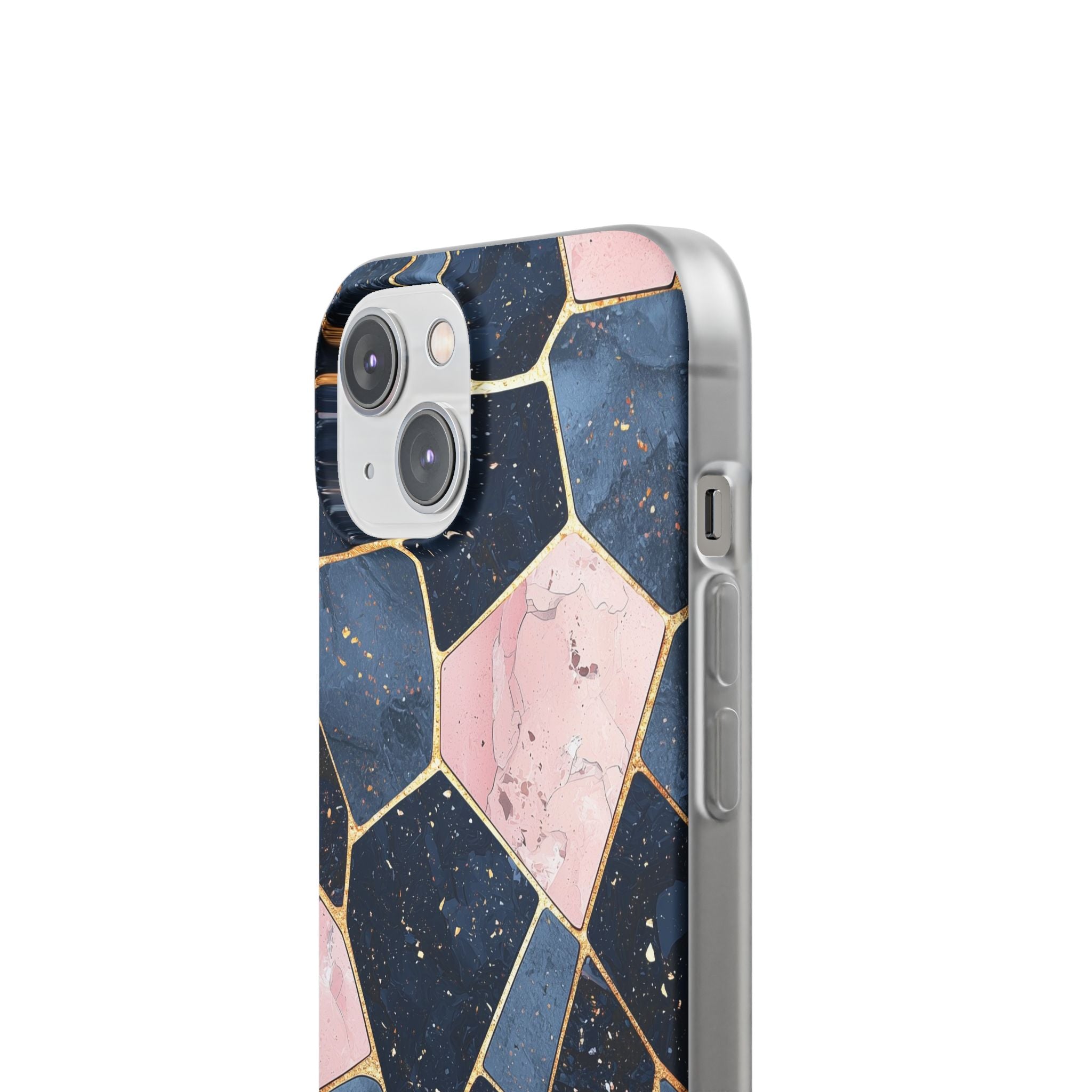 Golden Mosaic iPhone 14 Case - Soft