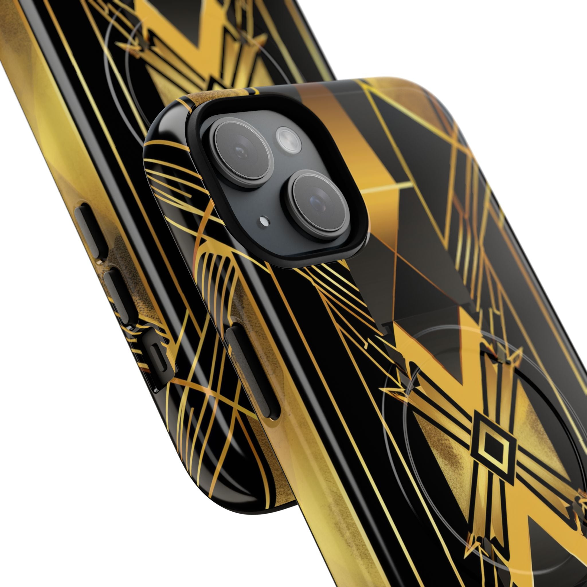 Golden Deco Symphony iPhone 15 - Tough+