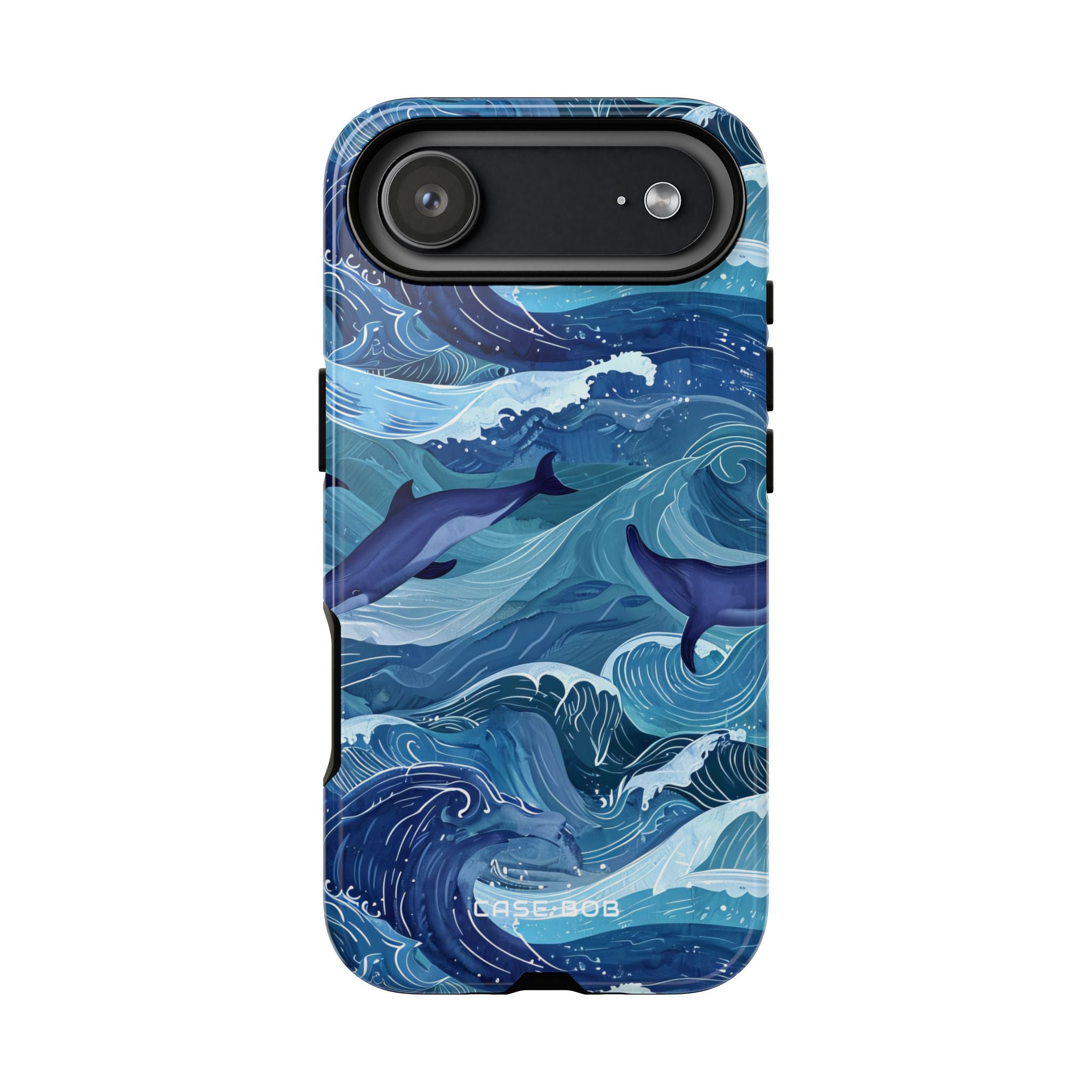Dolphin Waves iPhone 17 Air Case - Tough