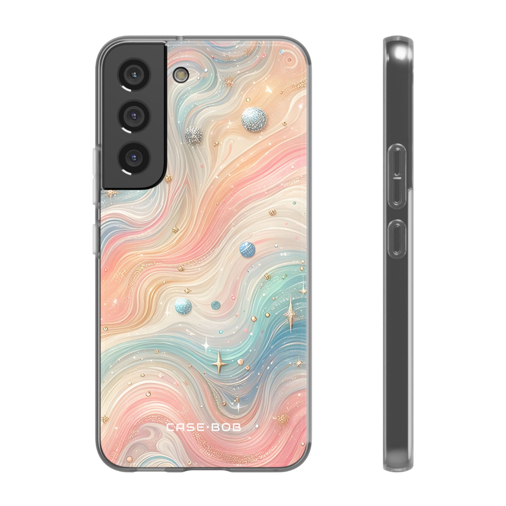 Iridescent Swirls Samsung S22 - Soft