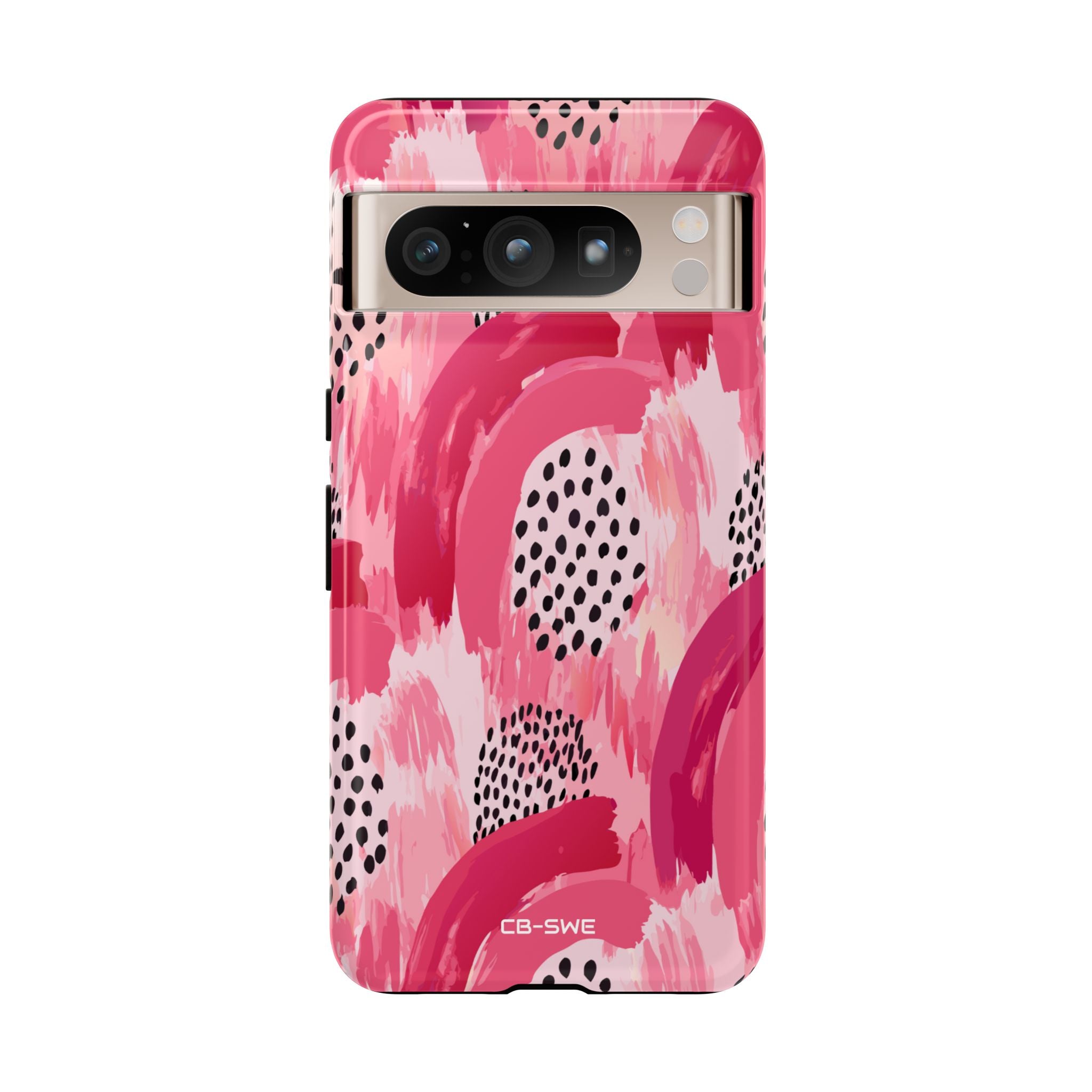 Vibrant Brushwork Dance - Google Pixel Case