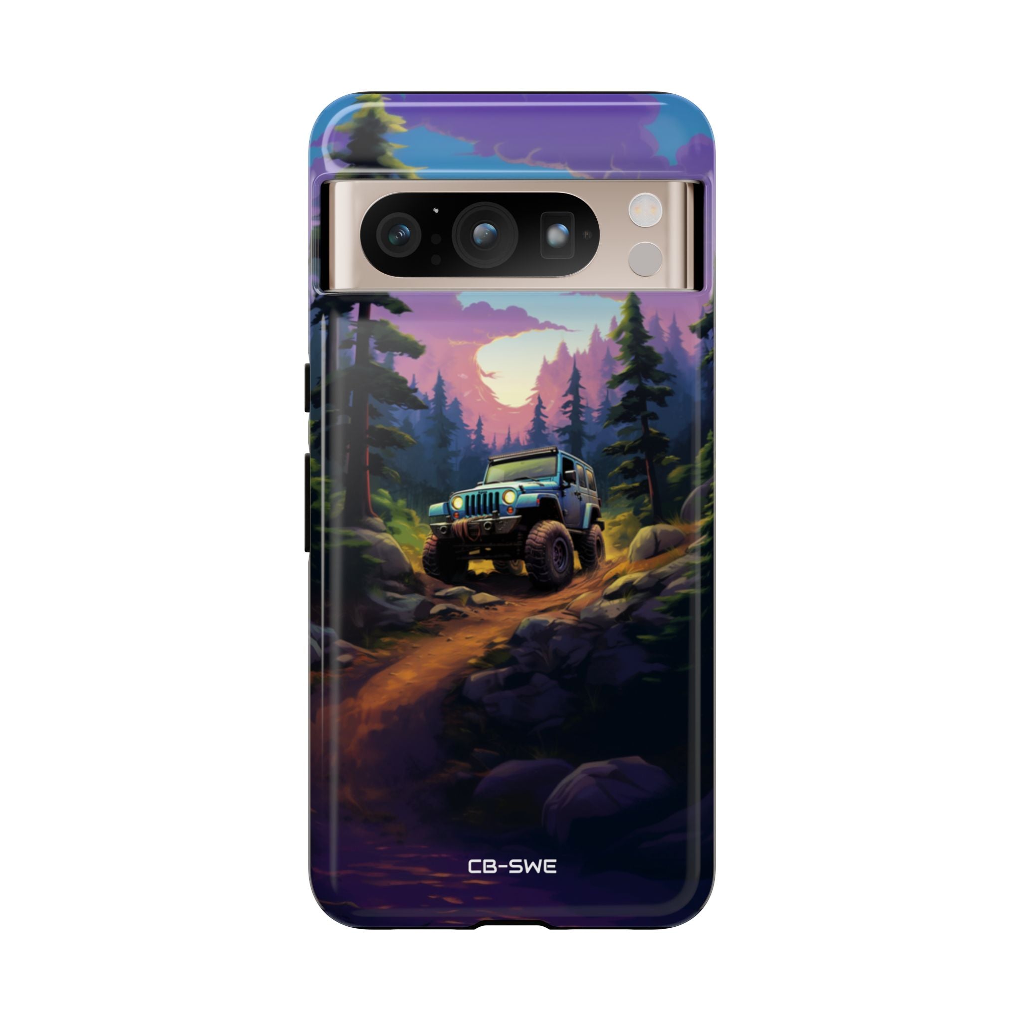 Sunset Forest Drive - Google Pixel Case
