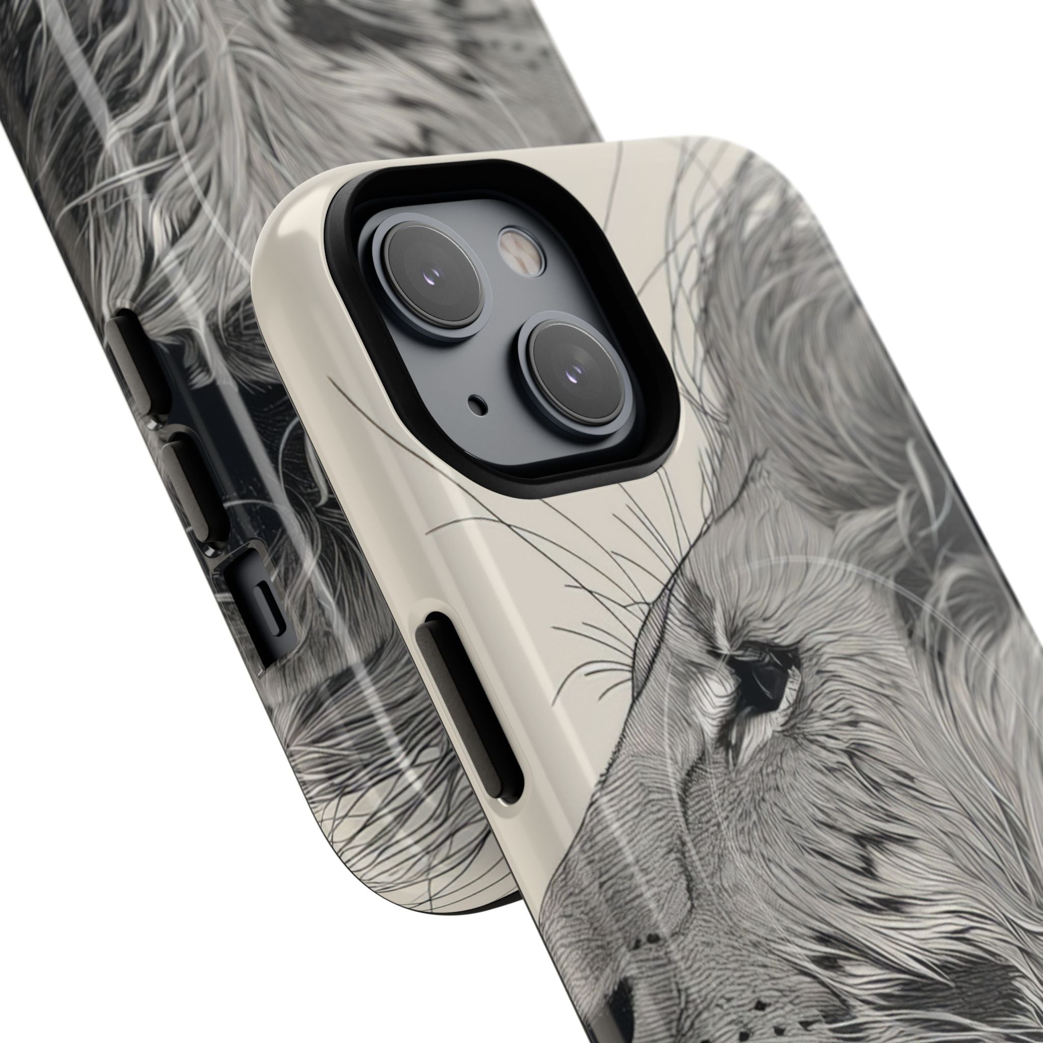 Majestic Lion Profile iPhone 14 - Tough+