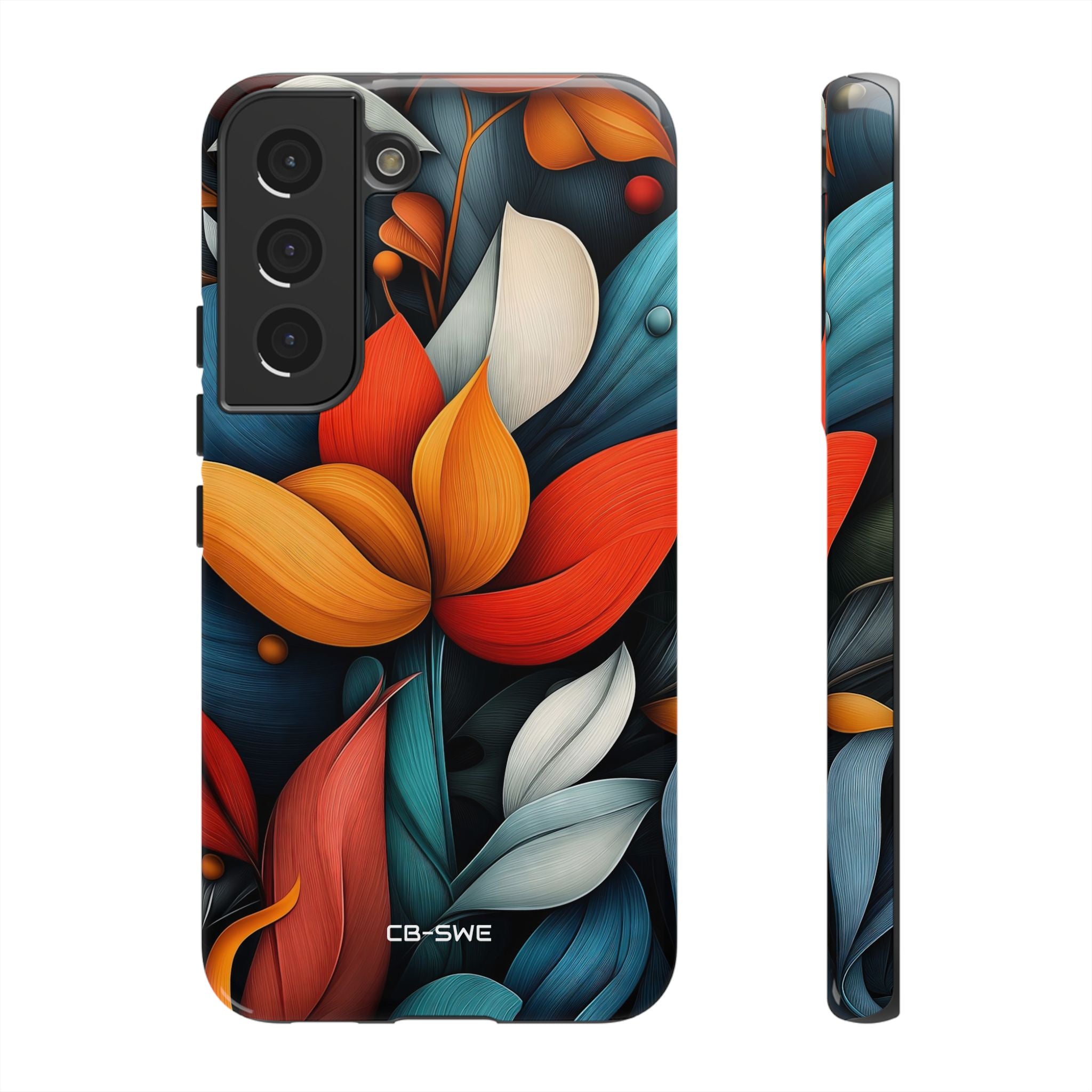 Vibrant Floral Harmony - Samsung Case