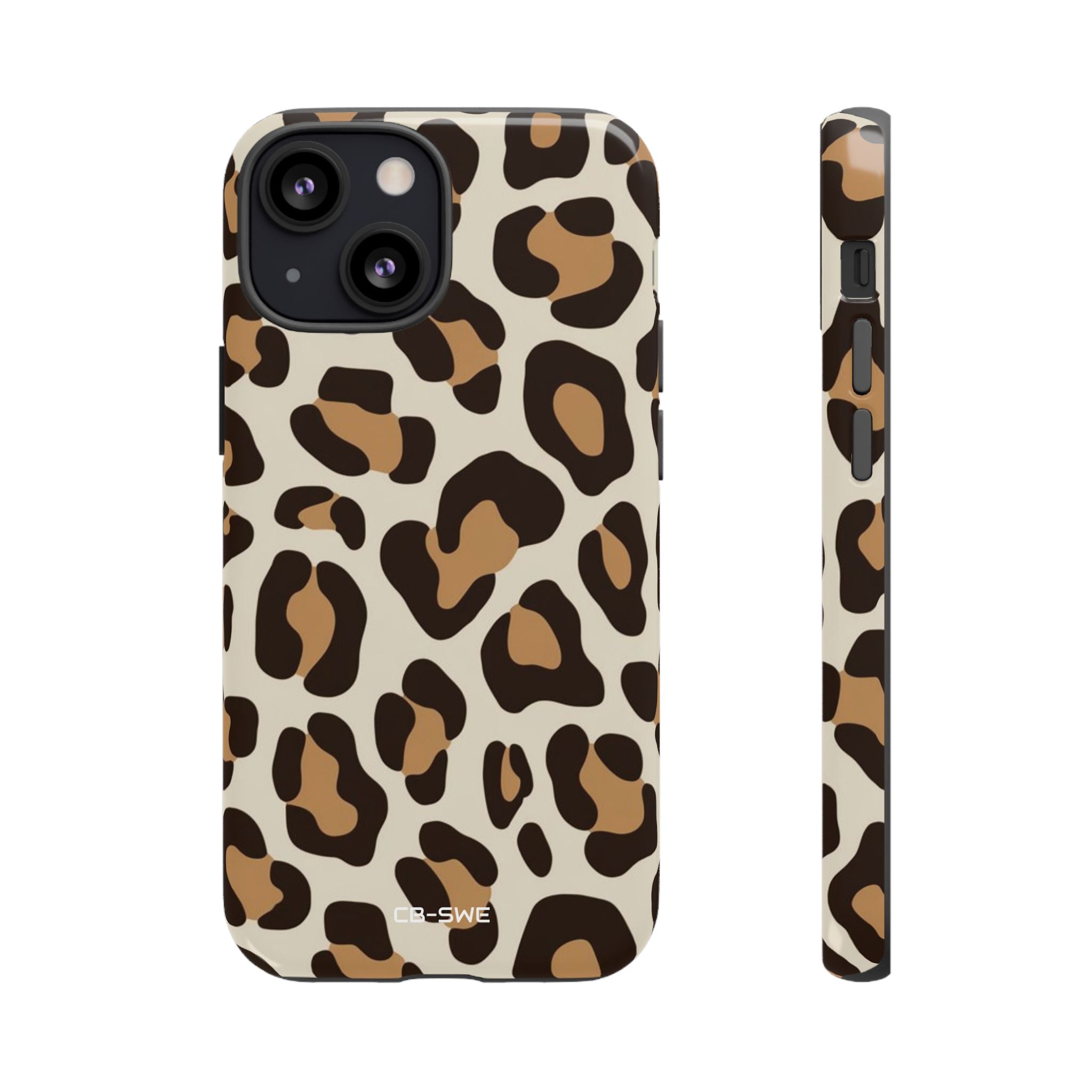 Leopard Print Elegance - iPhone Case