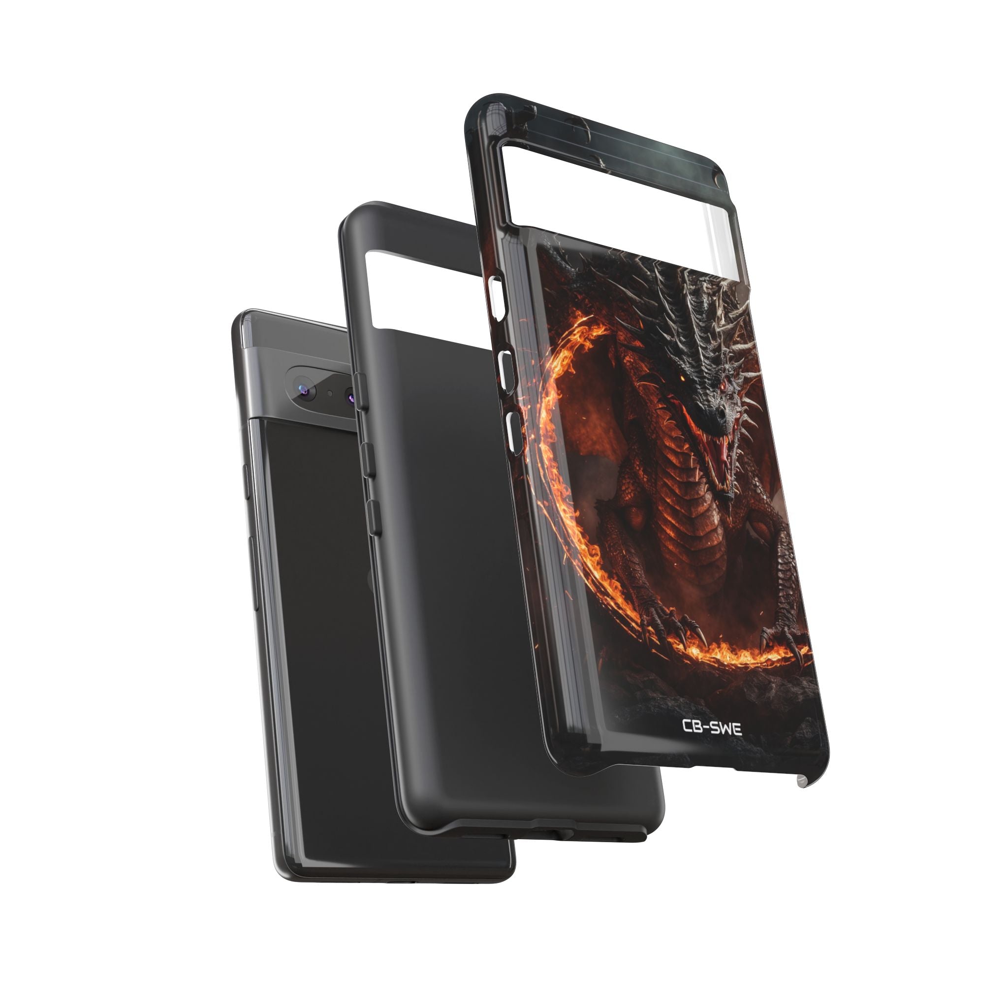 Fiery Dragon Roars - Google Pixel Case