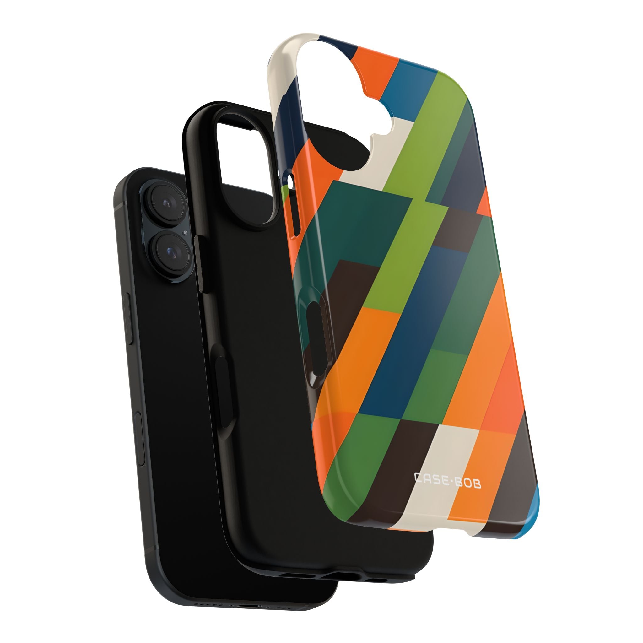 Diagonal Blaze iPhone 16 Pro Case - Tough