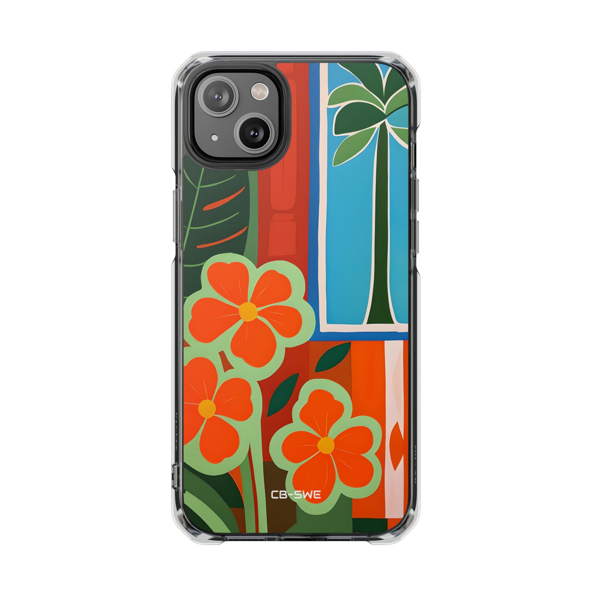 Tropical Geometry Harmony iPhone Case - Impact