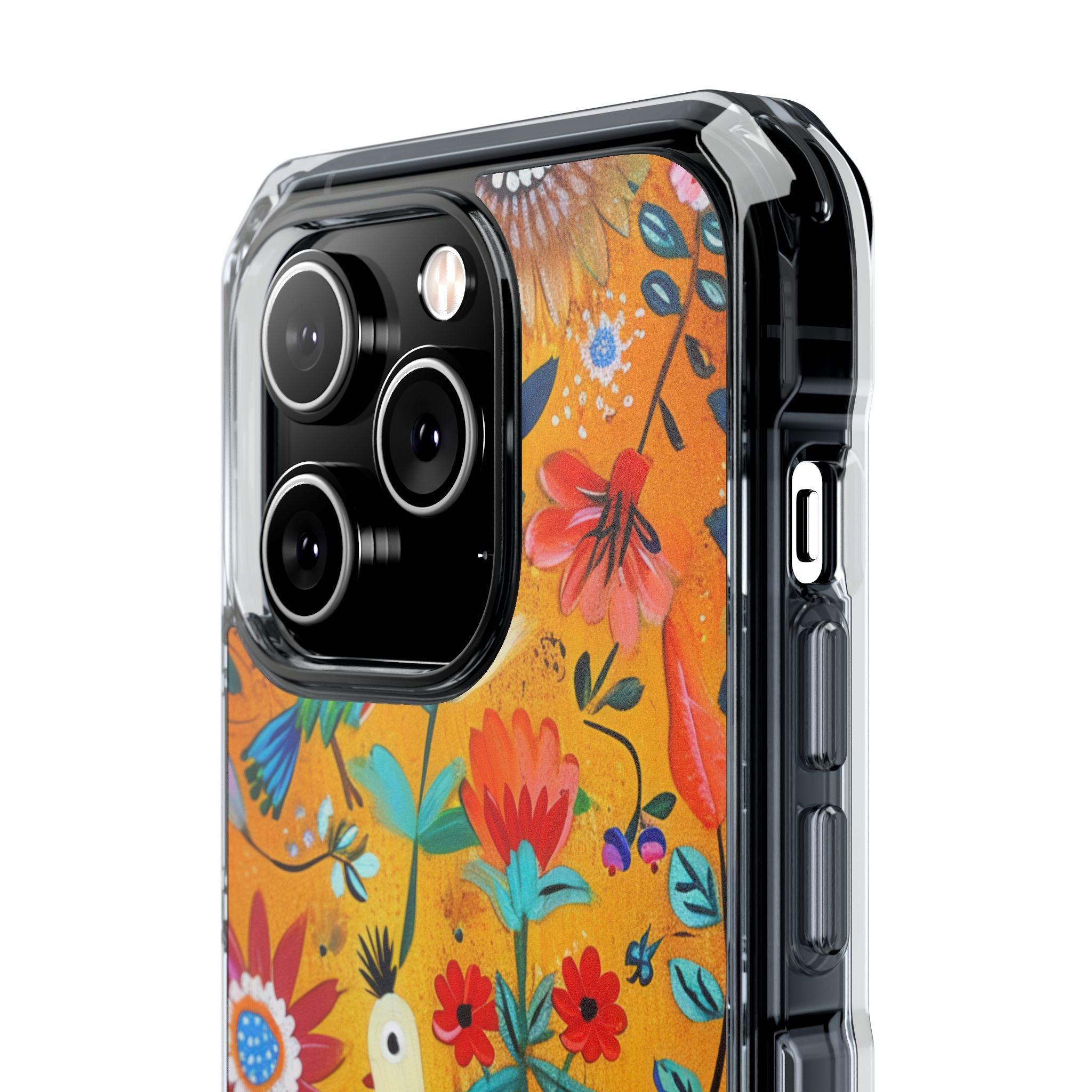 Whimsical Birds Garden iPhone 14 - Impact Clear+