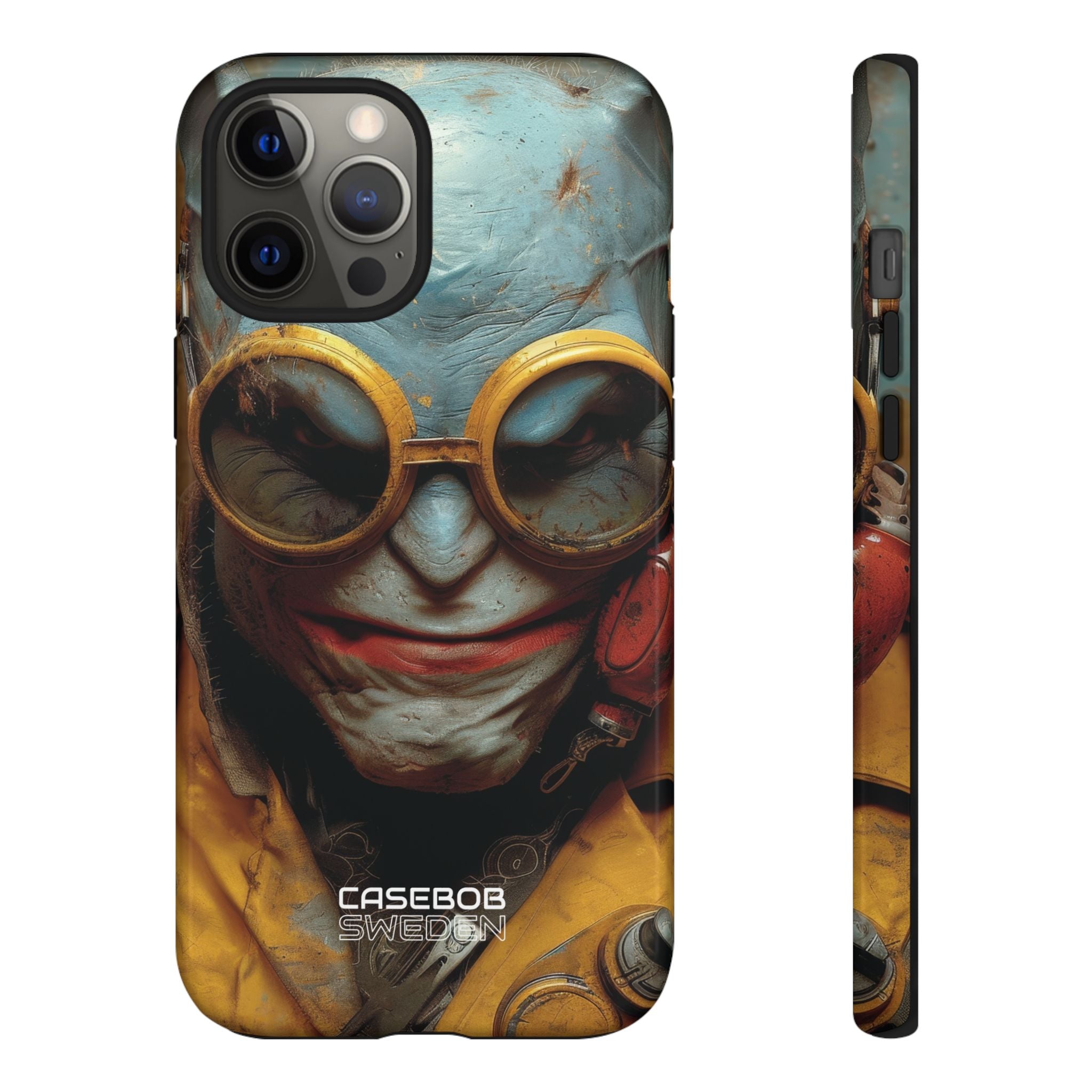 Steampunk Masked Adventurer iPhone 12 - Tough