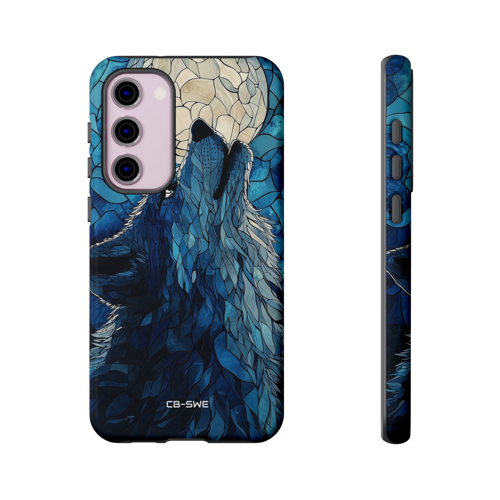 Wolf Howls Moonlight - Samsung Case