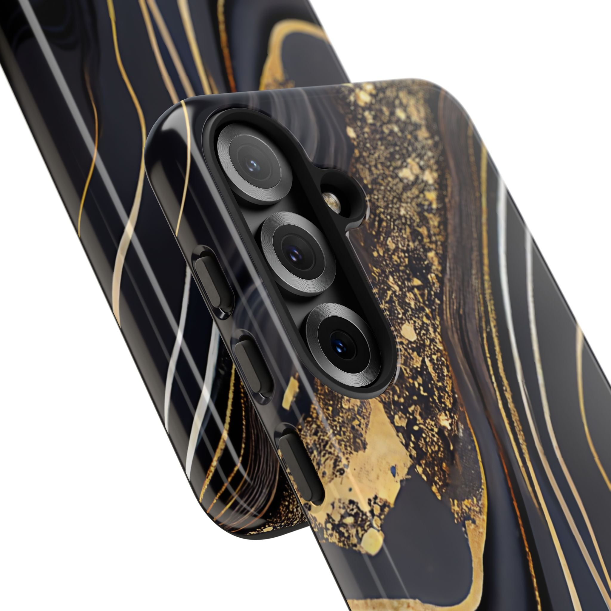 Elegant Gold Streams - Samsung Case