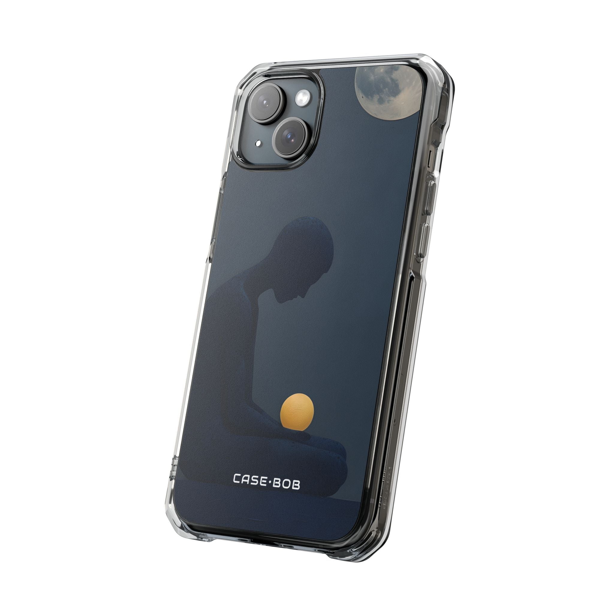 Moonlit Contemplation iPhone 15 Plus Case - Impact