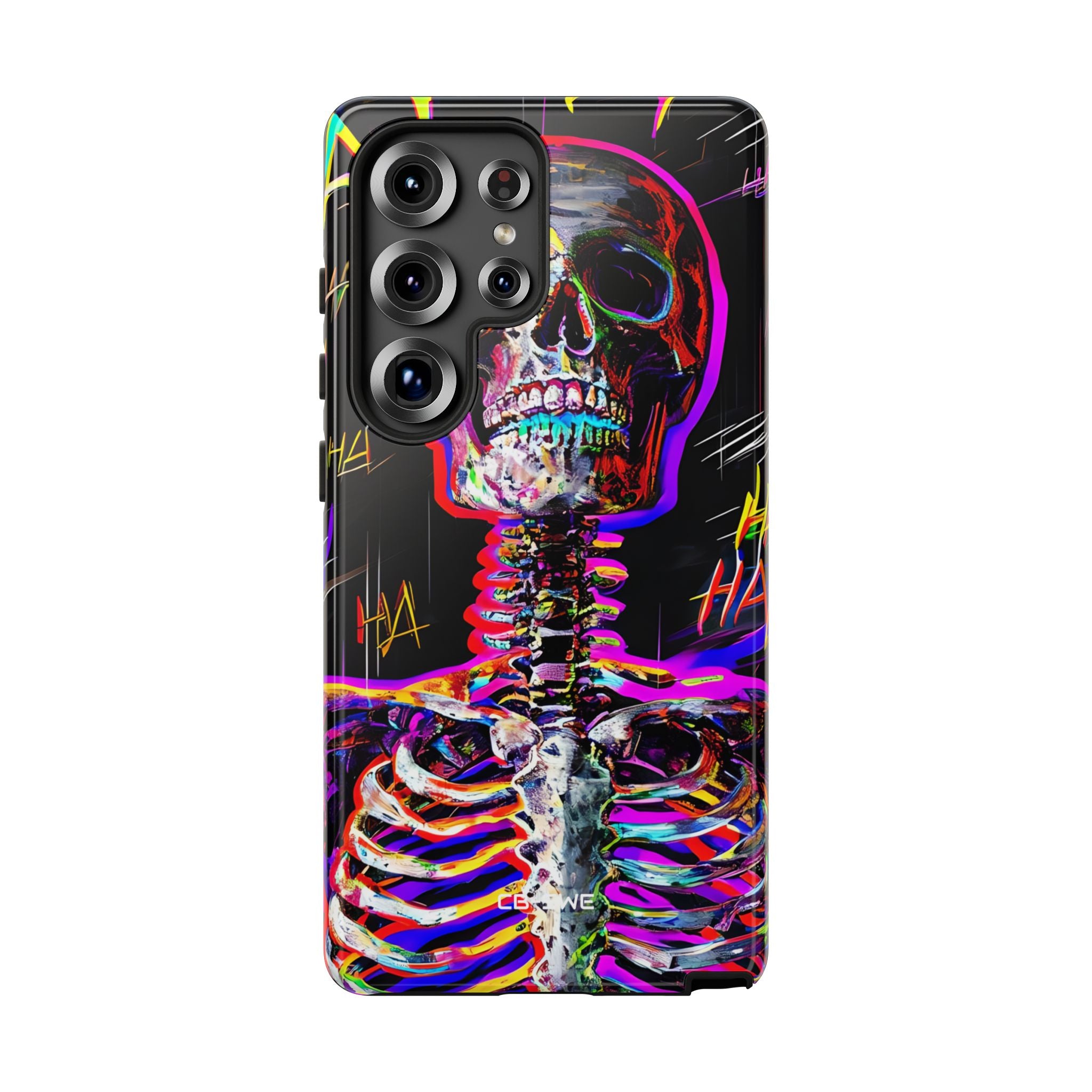 Neon Skeleton Chaos - Samsung Case