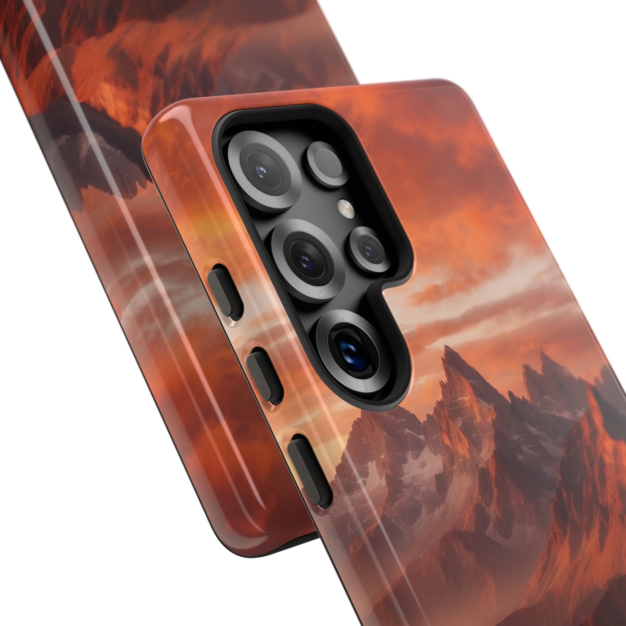 Mountain Peaks Glowing - Samsung Case