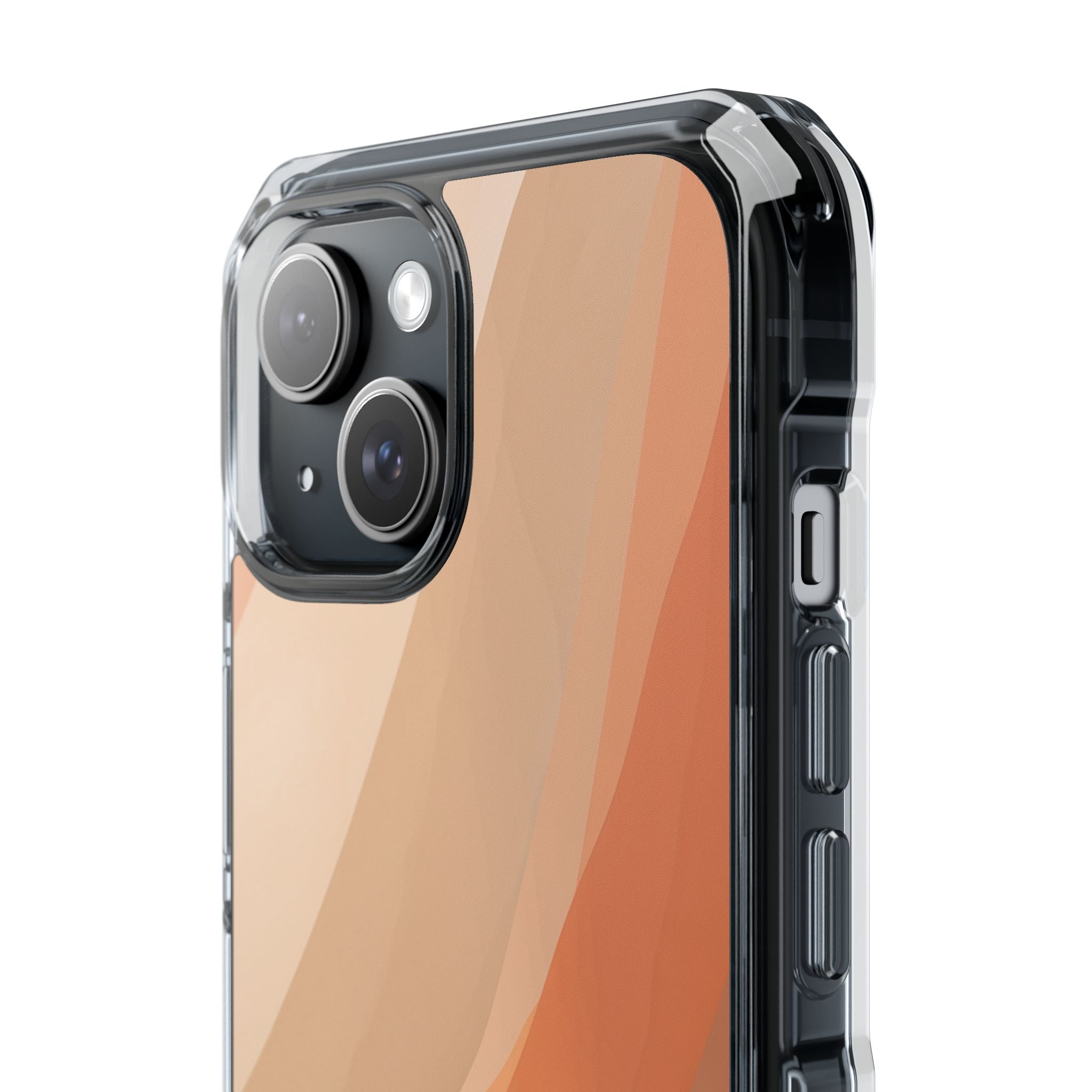 Soft Horizon Waves iPhone 15 - Impact Clear+