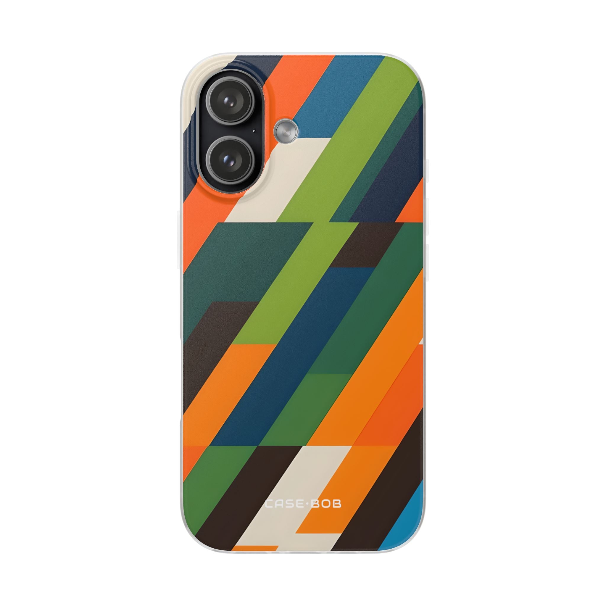 Diagonal Blaze iPhone 17 Case - Soft