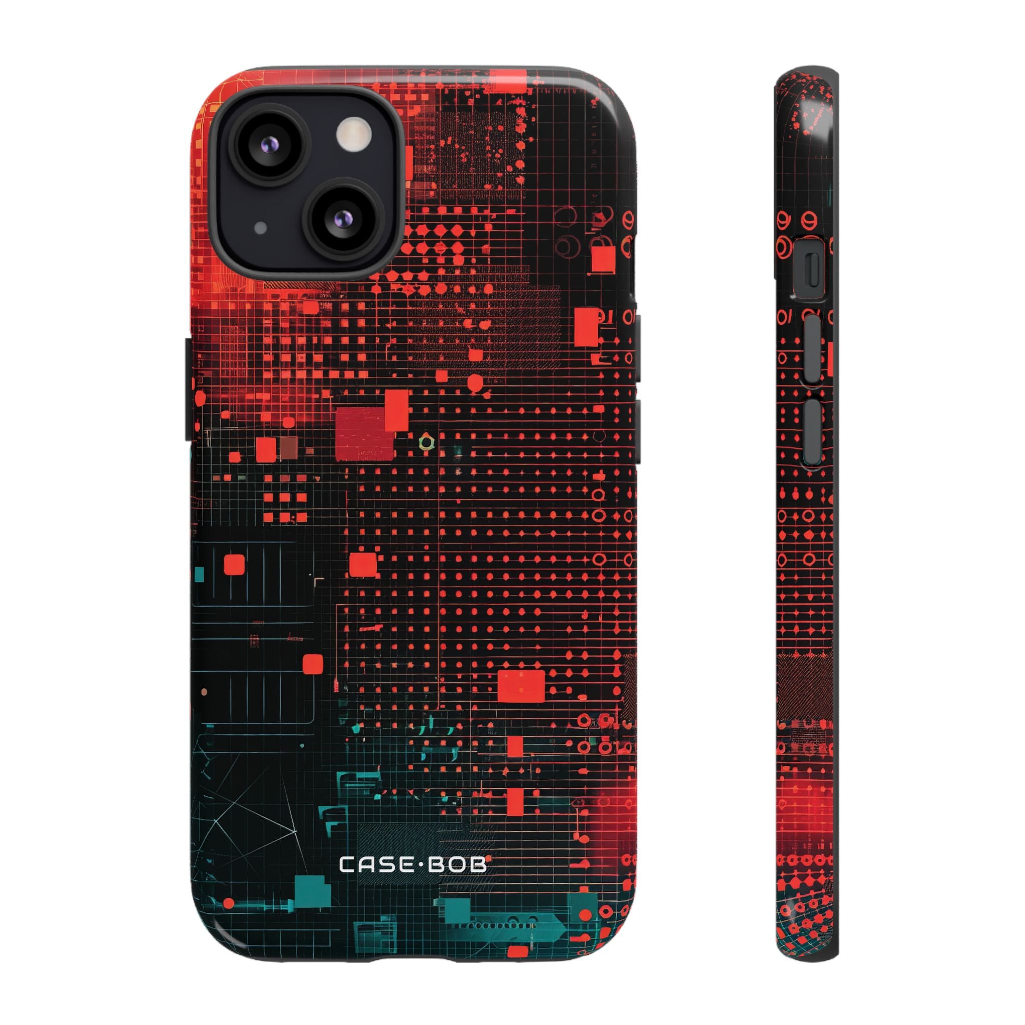 Grid Fusion iPhone 13 Case - Tough