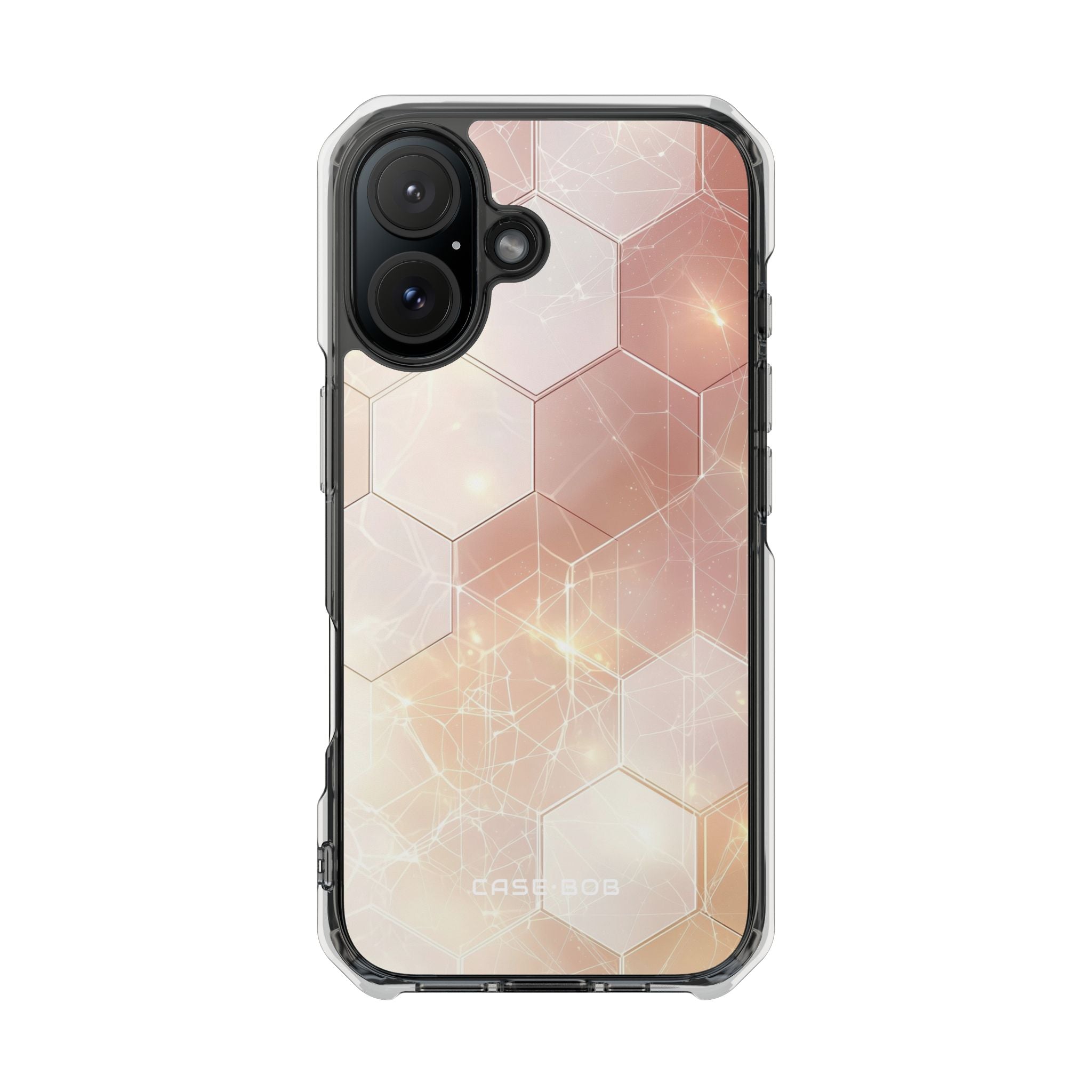 Honeycomb Glow iPhone 15 Case - Impact
