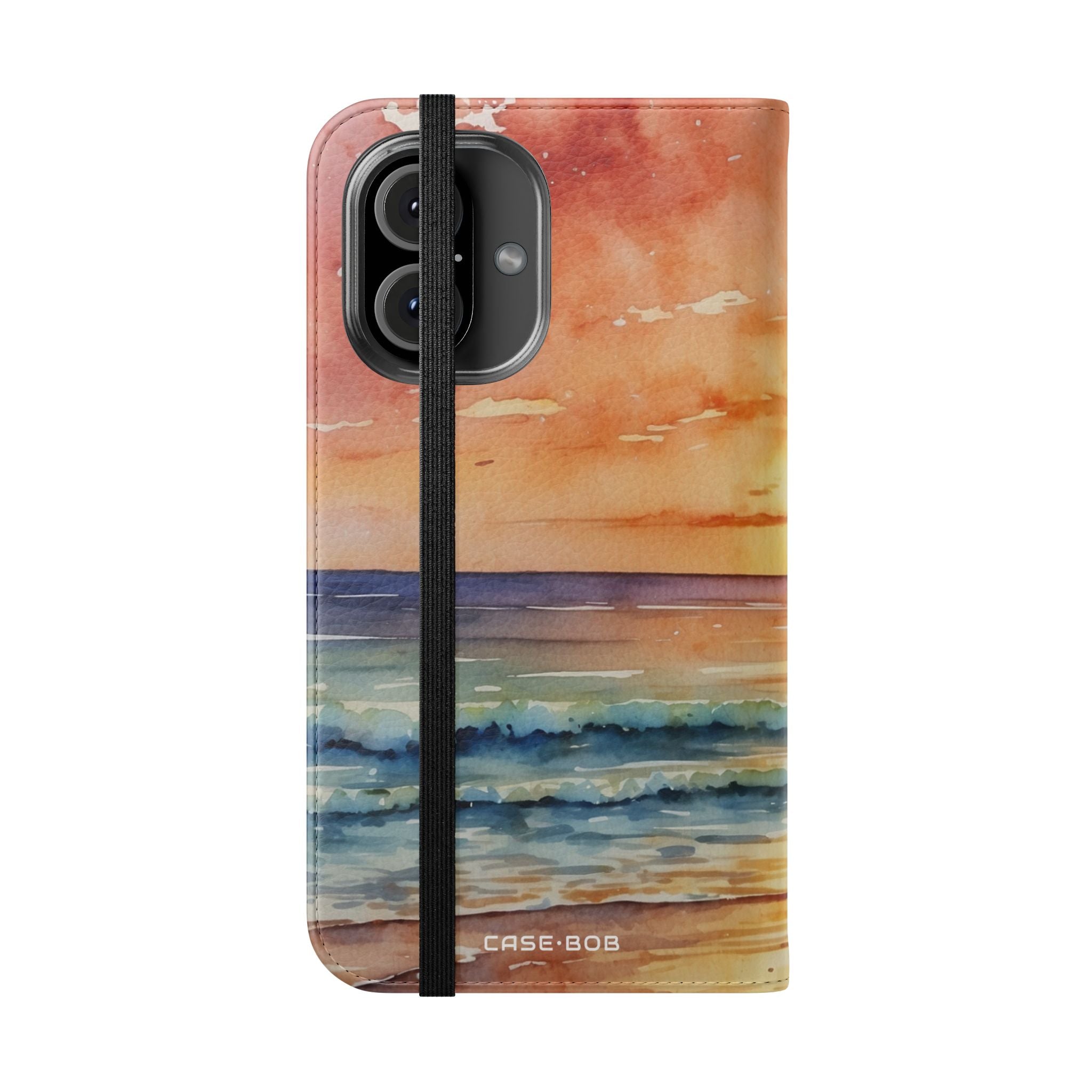 Golden Palm Sunset - iPhone 16 Case - Wallet