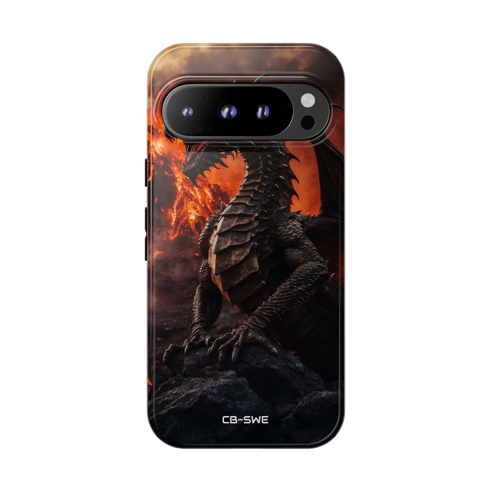 Fiery Dragon Soars - Google Pixel Case