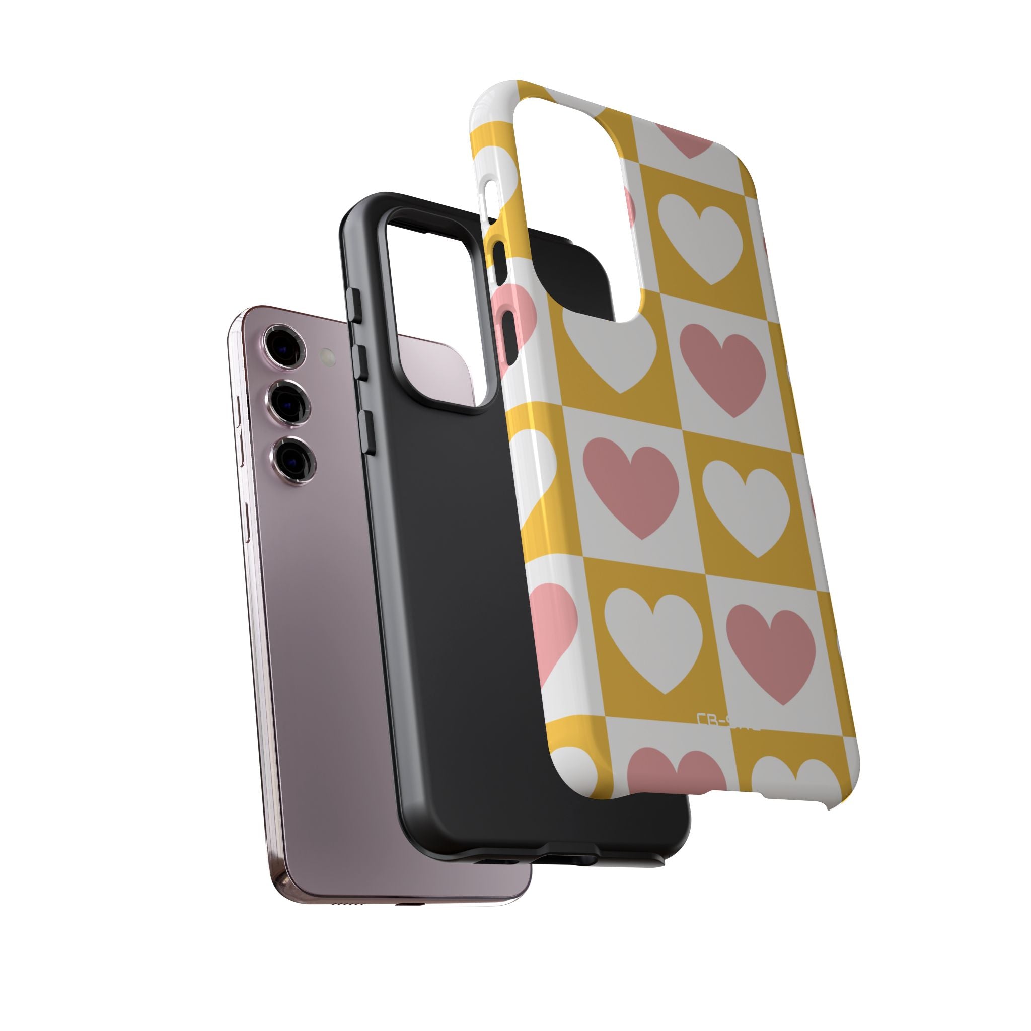 Heart Grid Harmony - Samsung Case