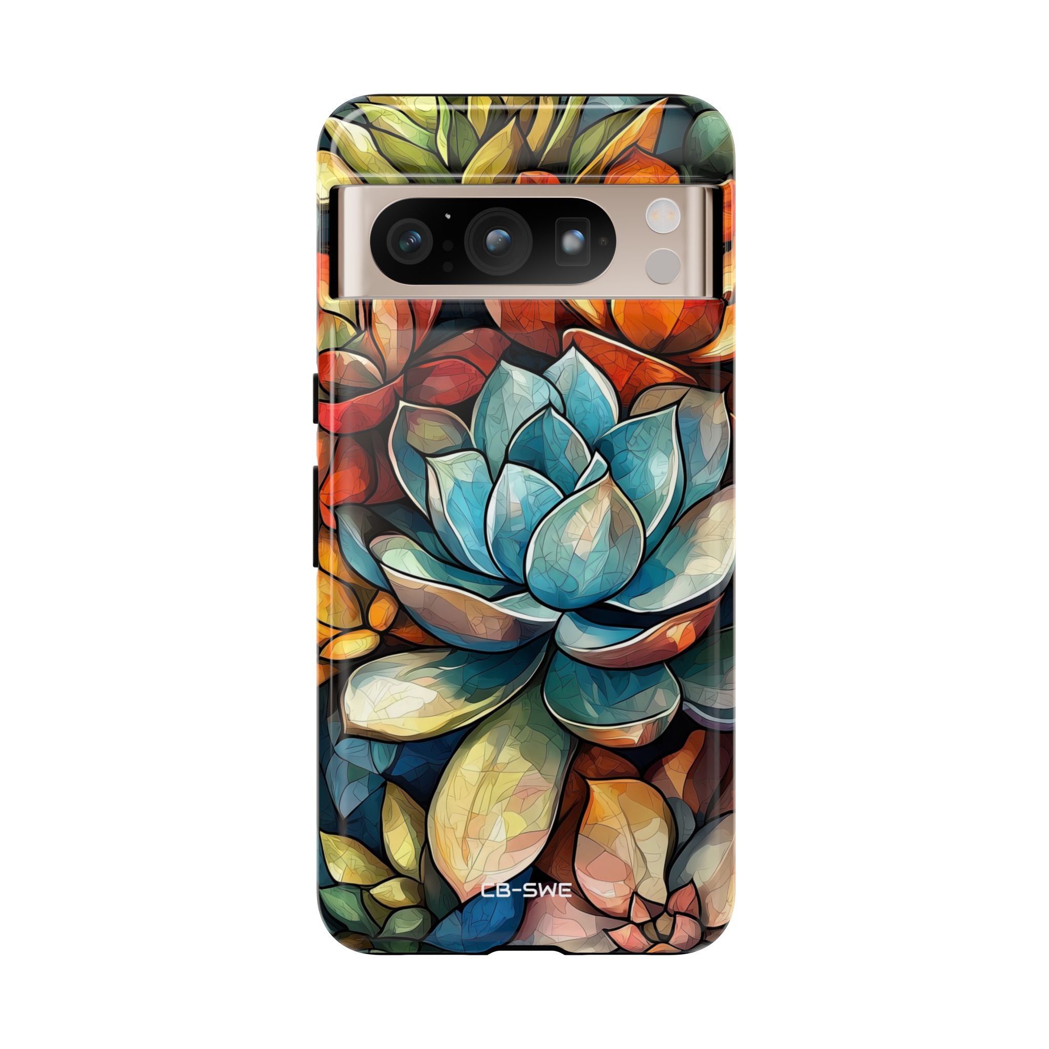 Vibrant Succulent Garden - Google Pixel Case