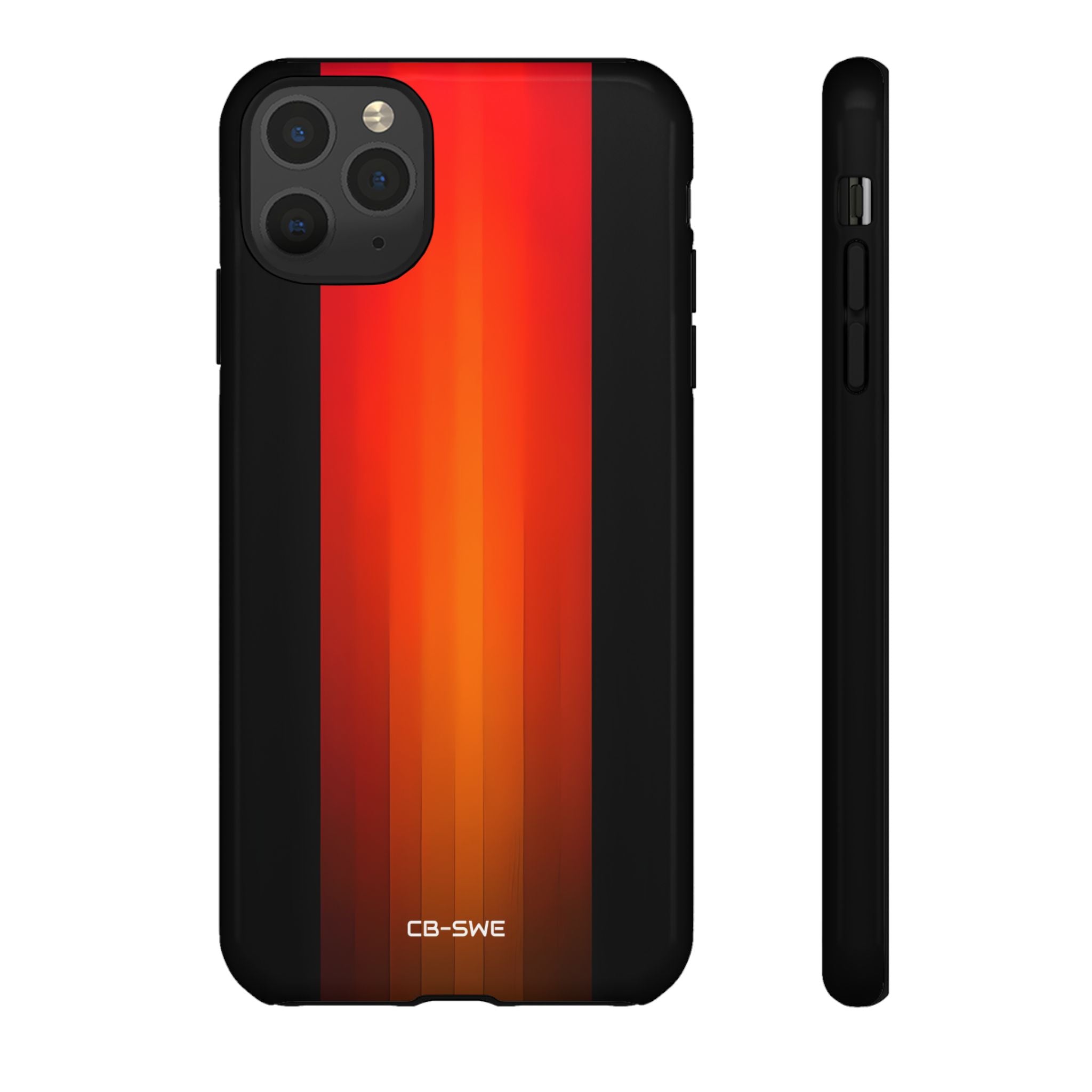 Fiery Symmetry Blaze - iPhone Case