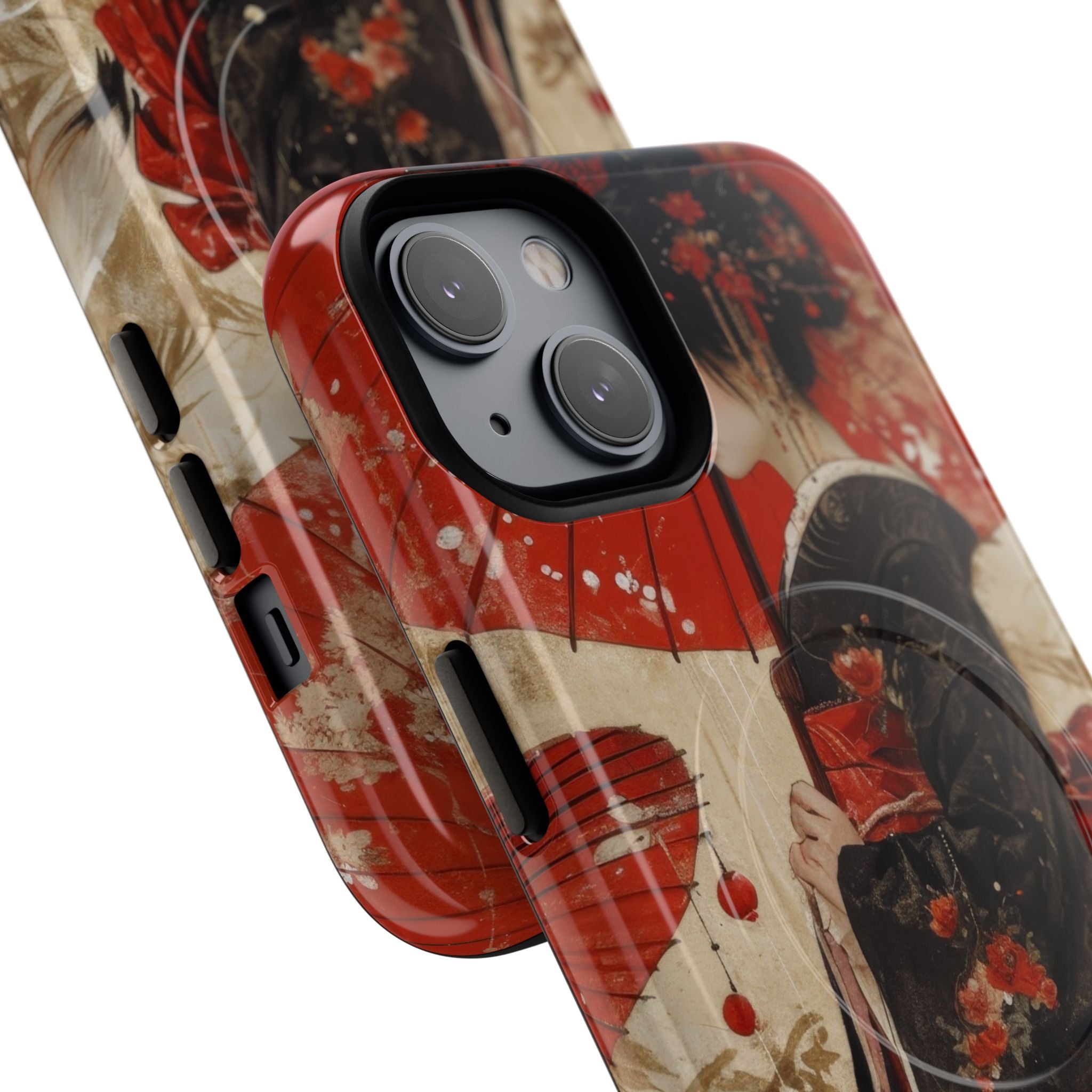Scarlet Crane Dreams iPhone 14 - Tough+