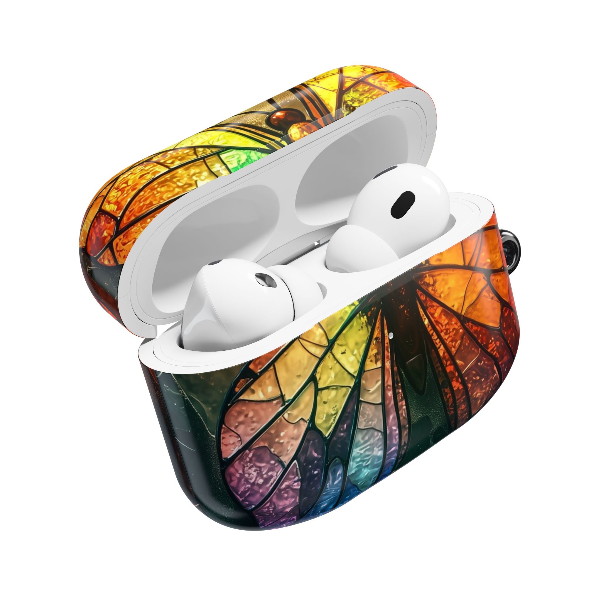 Stained Glass Butterfly - AirPods Case
