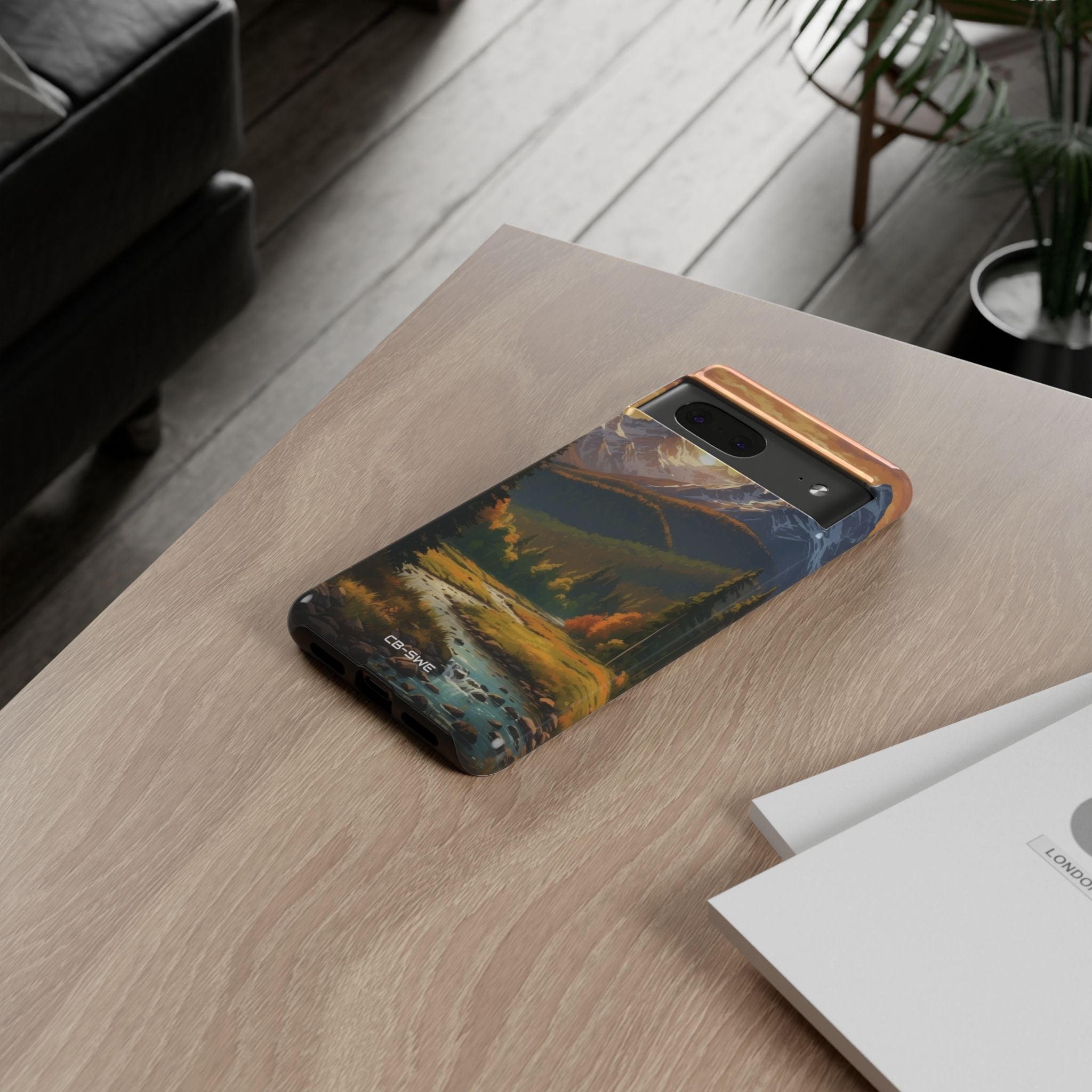 Mountain Reflections Glimmer - Google Pixel Case