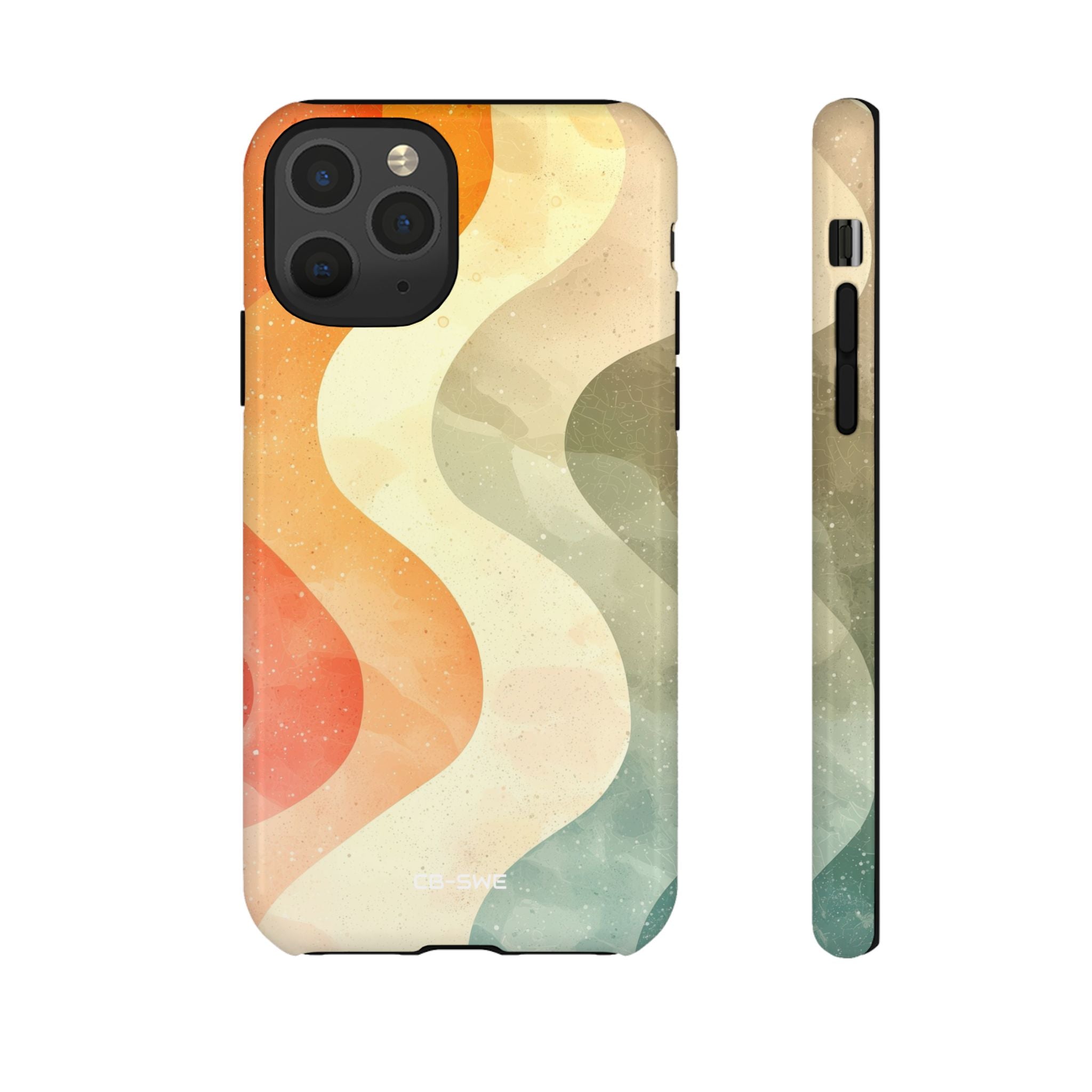 Flowing Waves Dance - iPhone Case