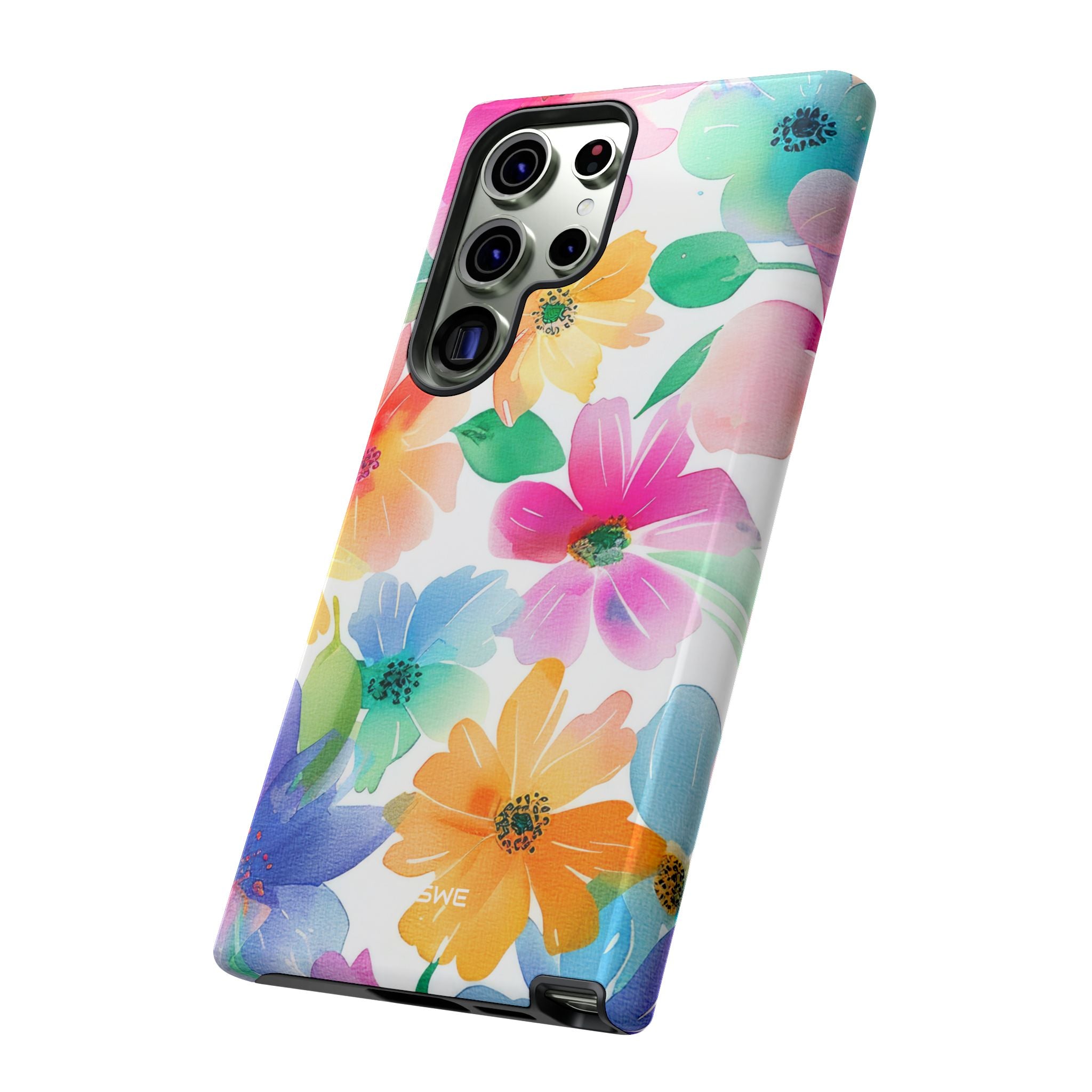 Vibrant Floral Impression - Samsung Case