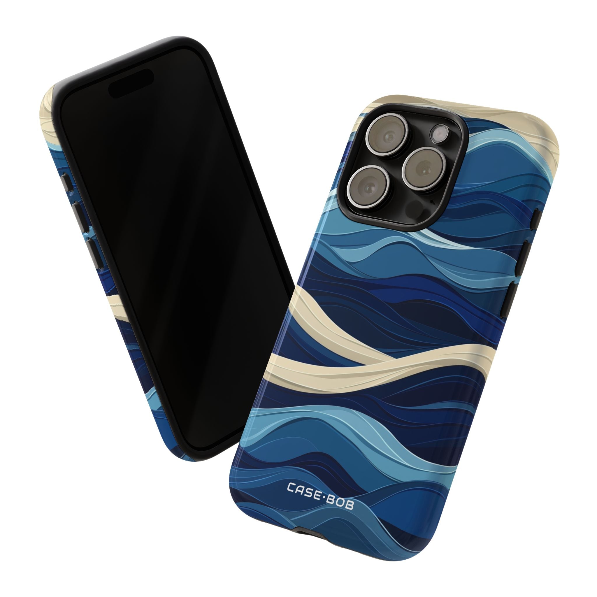 Ocean Rhythm iPhone 15 Pro Case - Tough