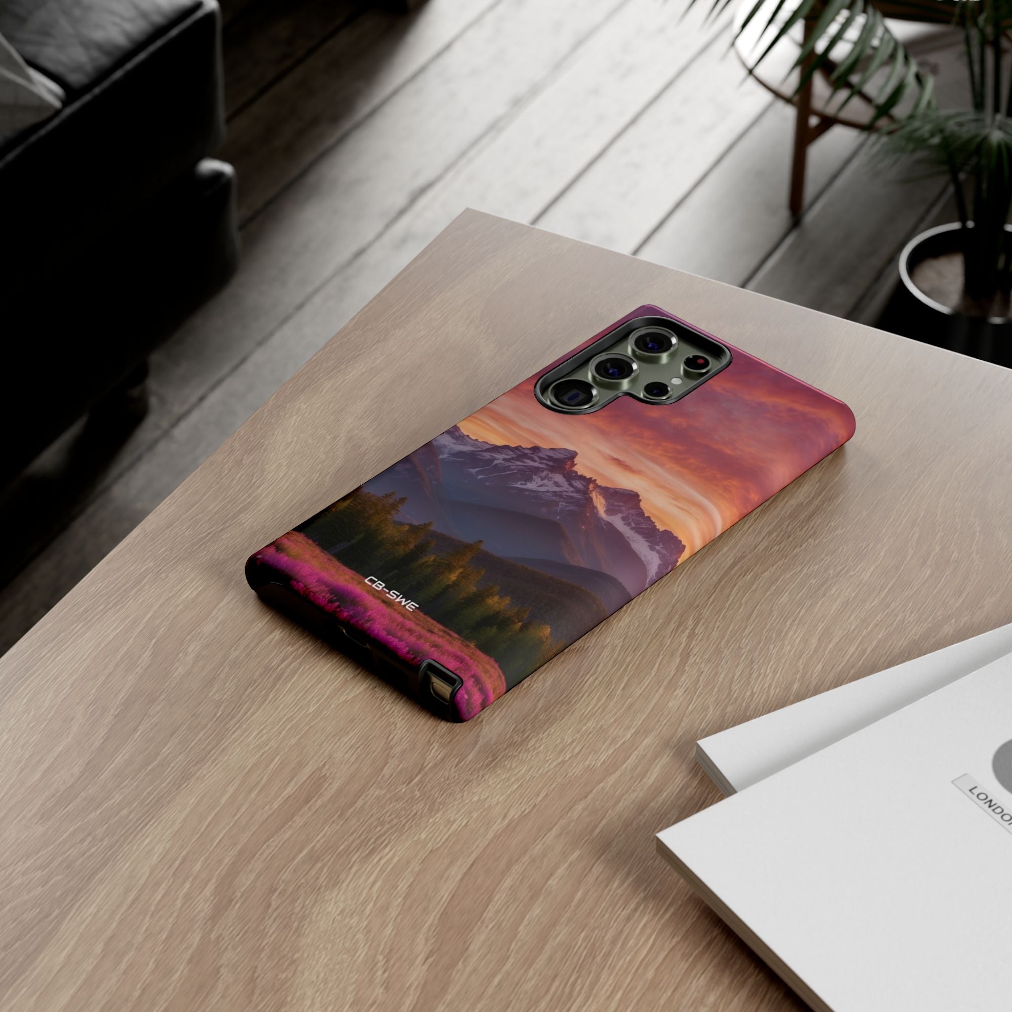 Mountain Peaks Glow - Samsung Case