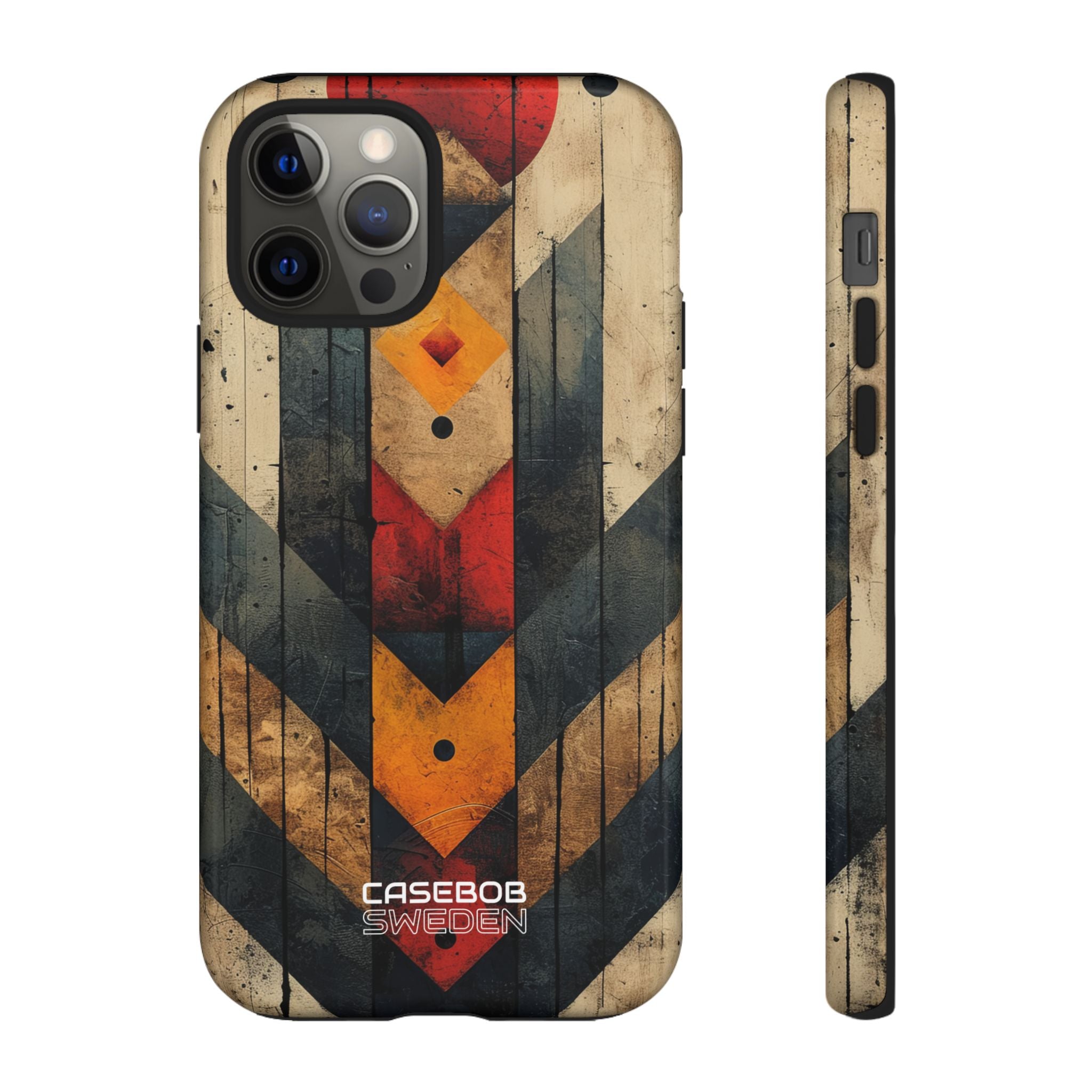 Geometric Fire Rise iPhone 12 - Tough