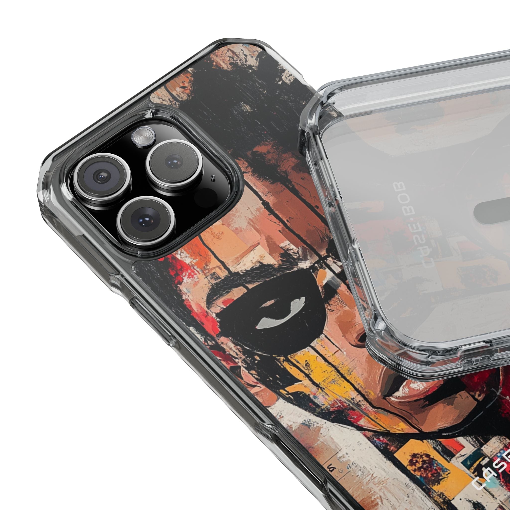 Masked Portrait Drips iPhone 16 Pro Max Case - Impact