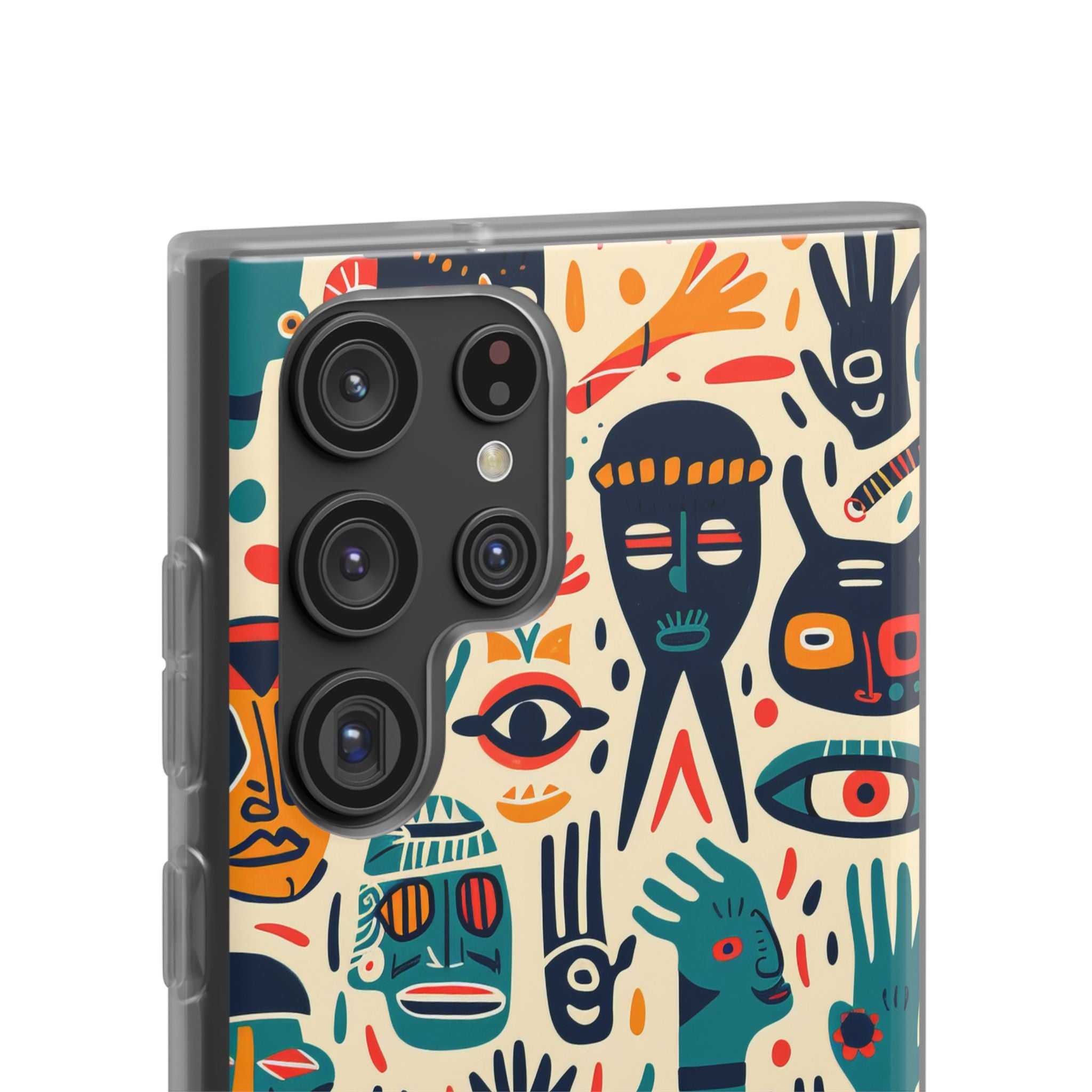 Vivid Faces Samsung S22 Ultra Case - Soft