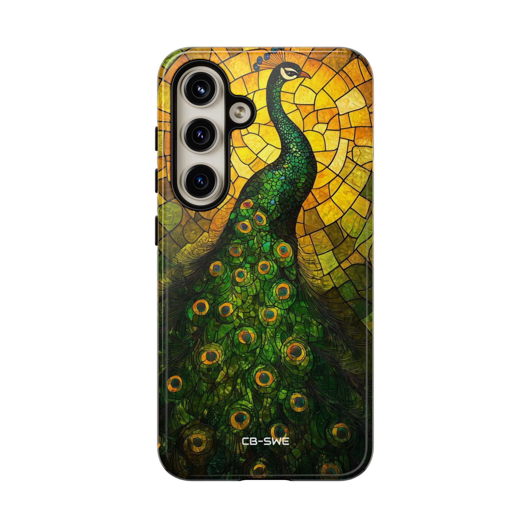 Peacock Spreads Light - Samsung Case
