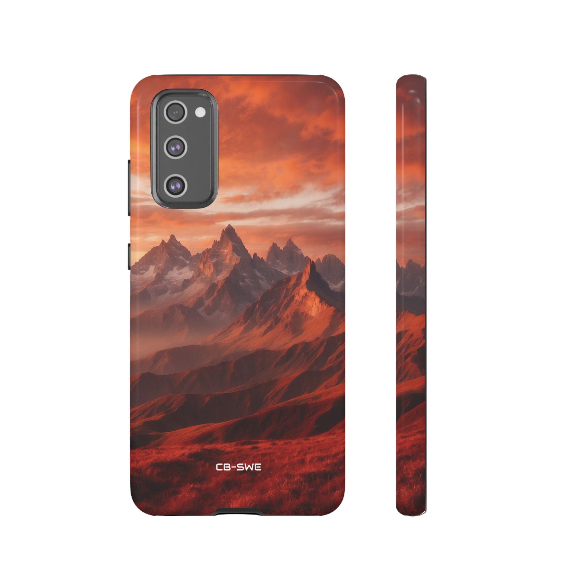 Mountain Peaks Glowing - Samsung Case