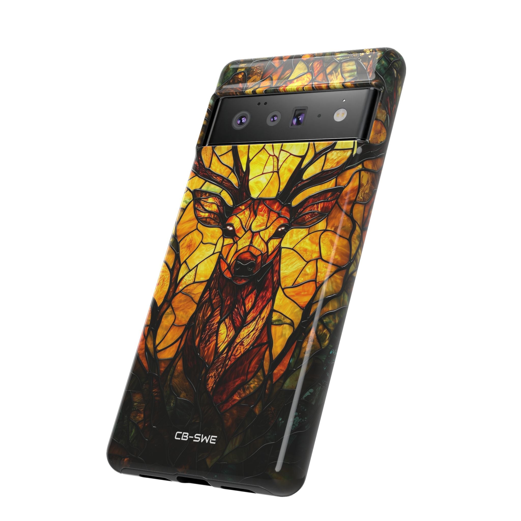 Glowing Stag Emerges - Google Pixel Case