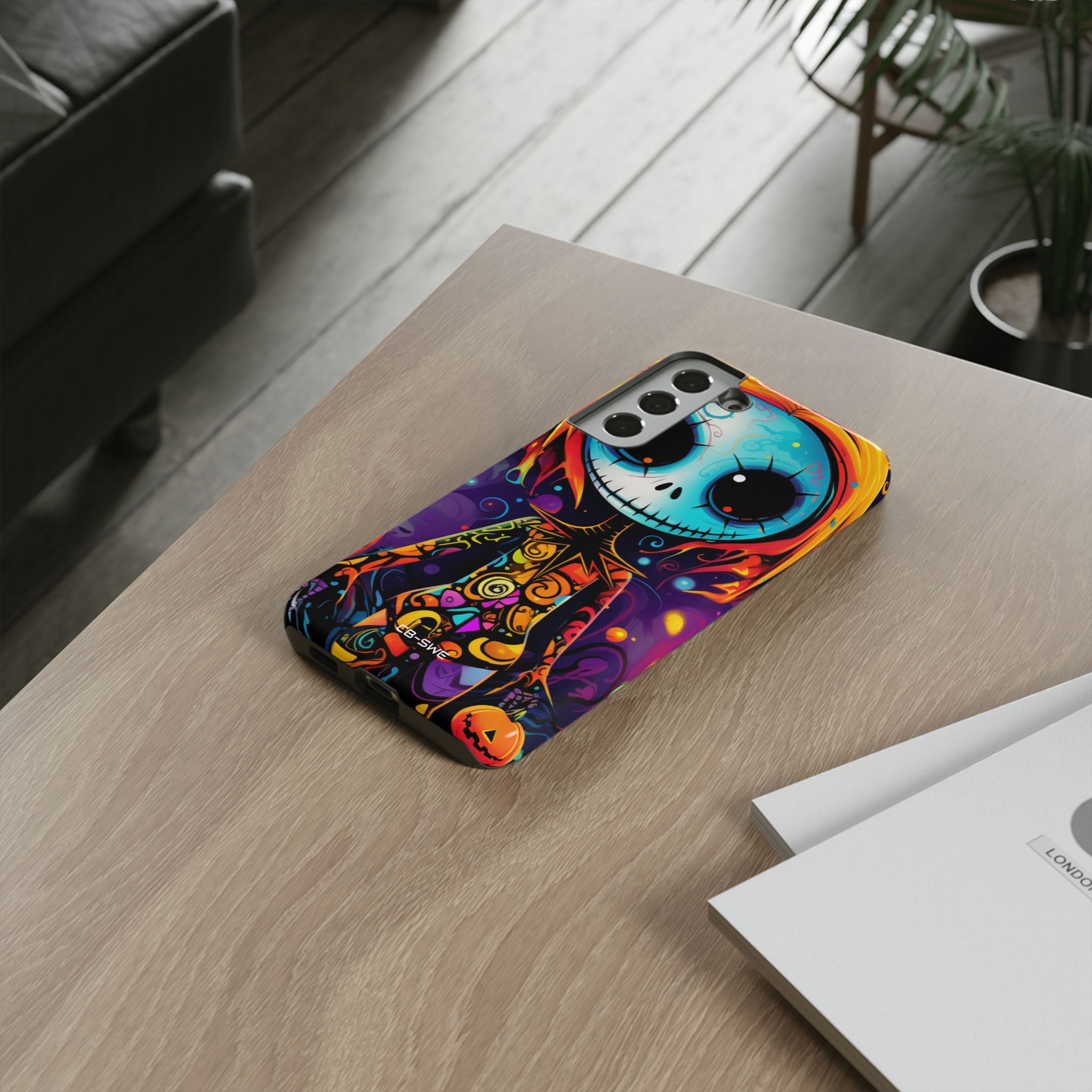 Skeletal Figure Laughs - Samsung Case