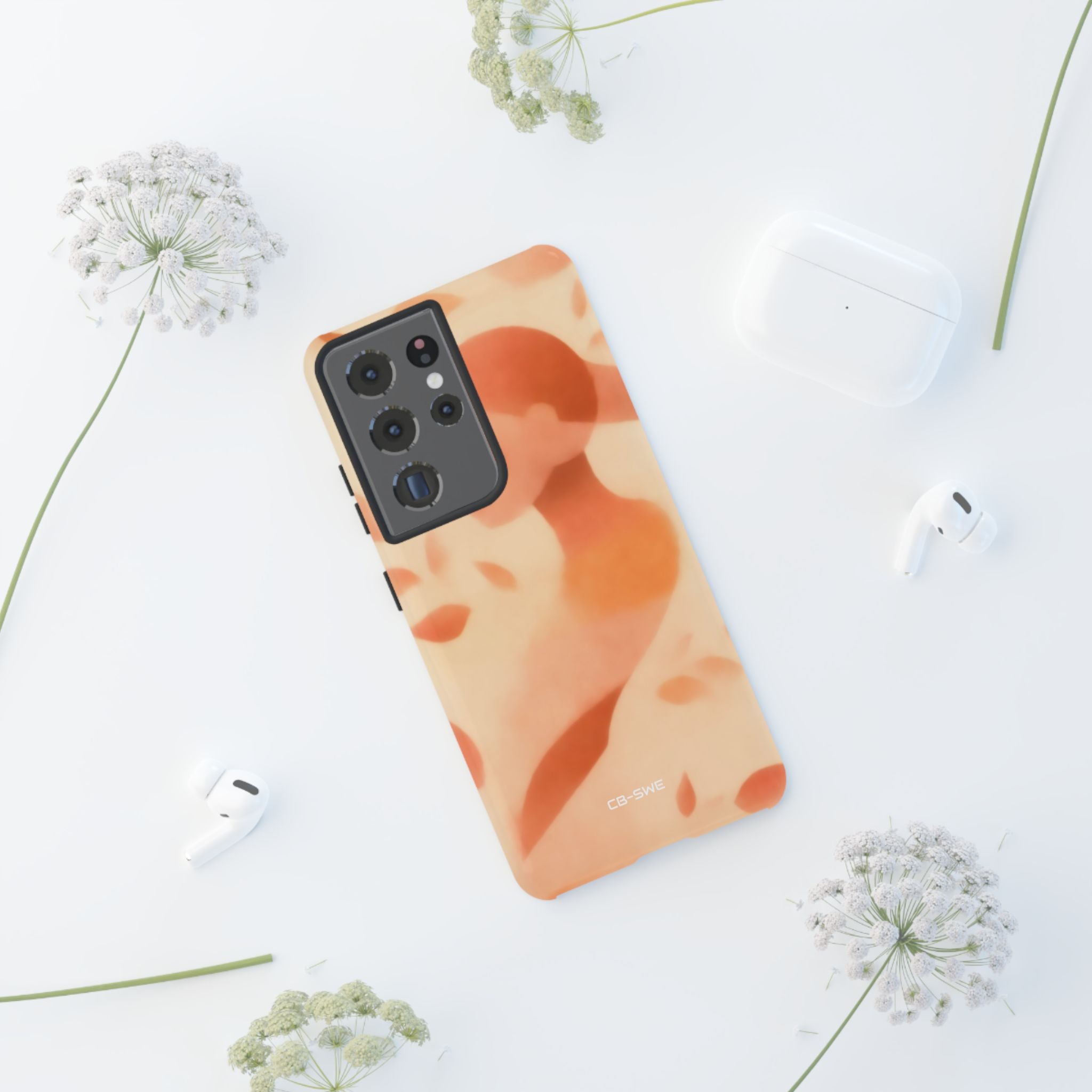 Leaf Embraces Woman - Samsung Case