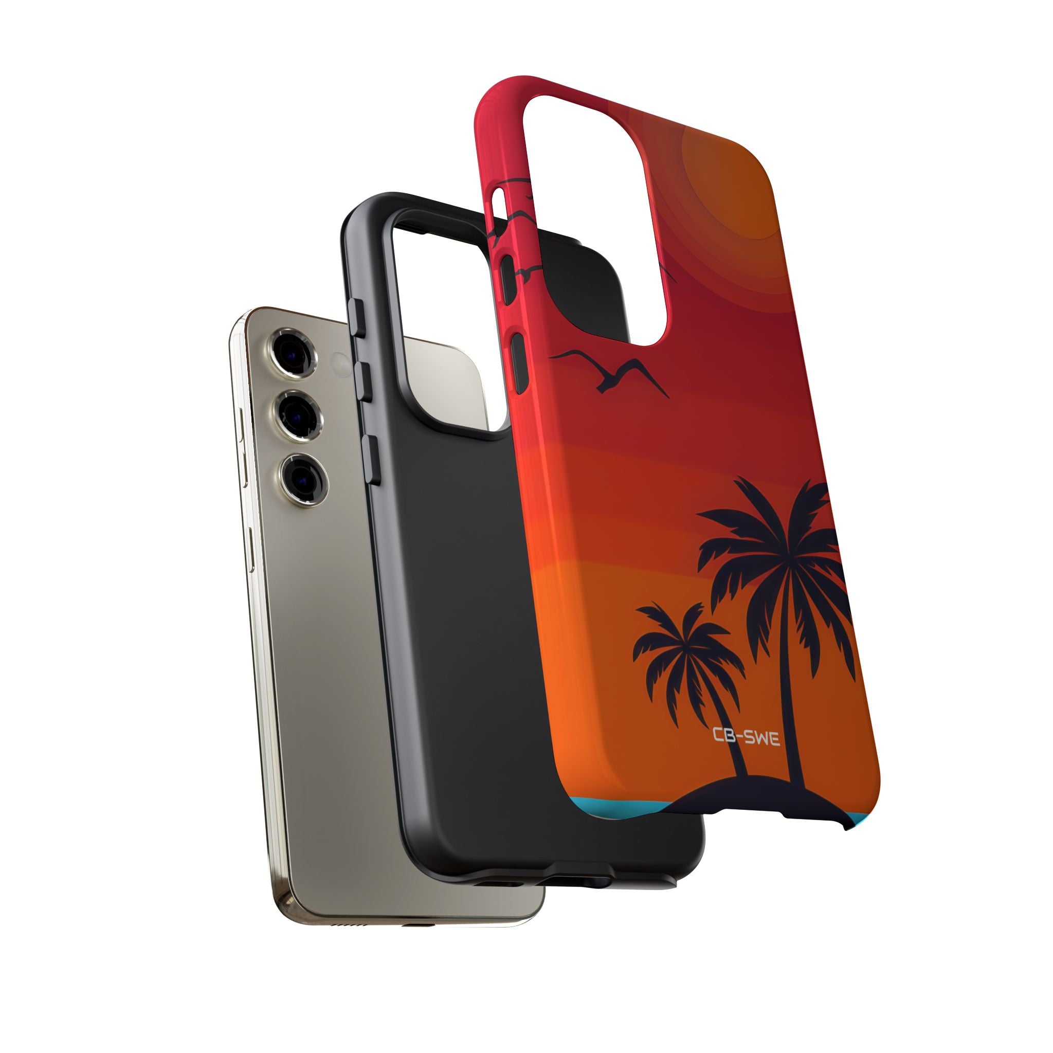 Summer Sunset Silhouettes - Samsung Case
