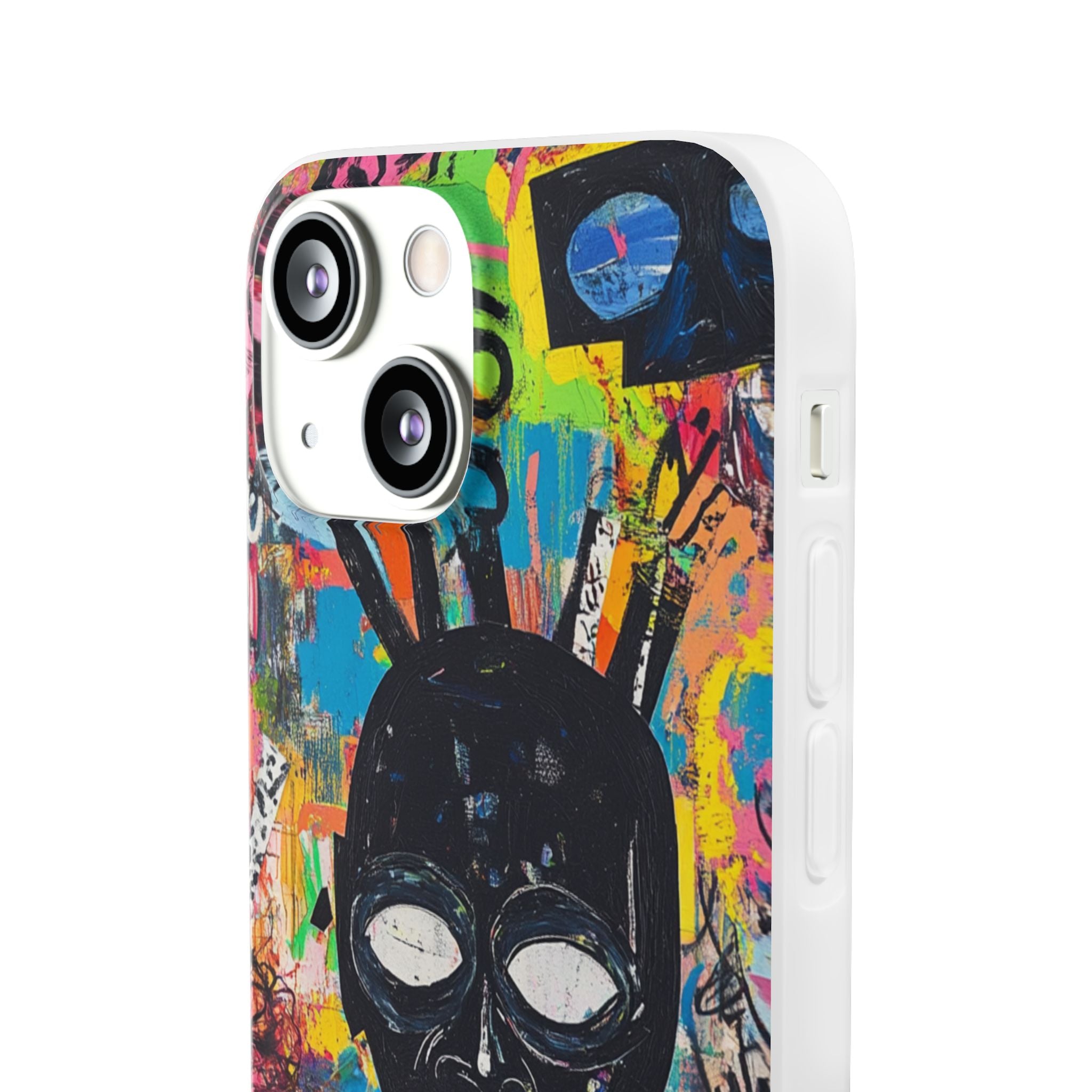 Skull Vortex iPhone 13 mini Case - Soft