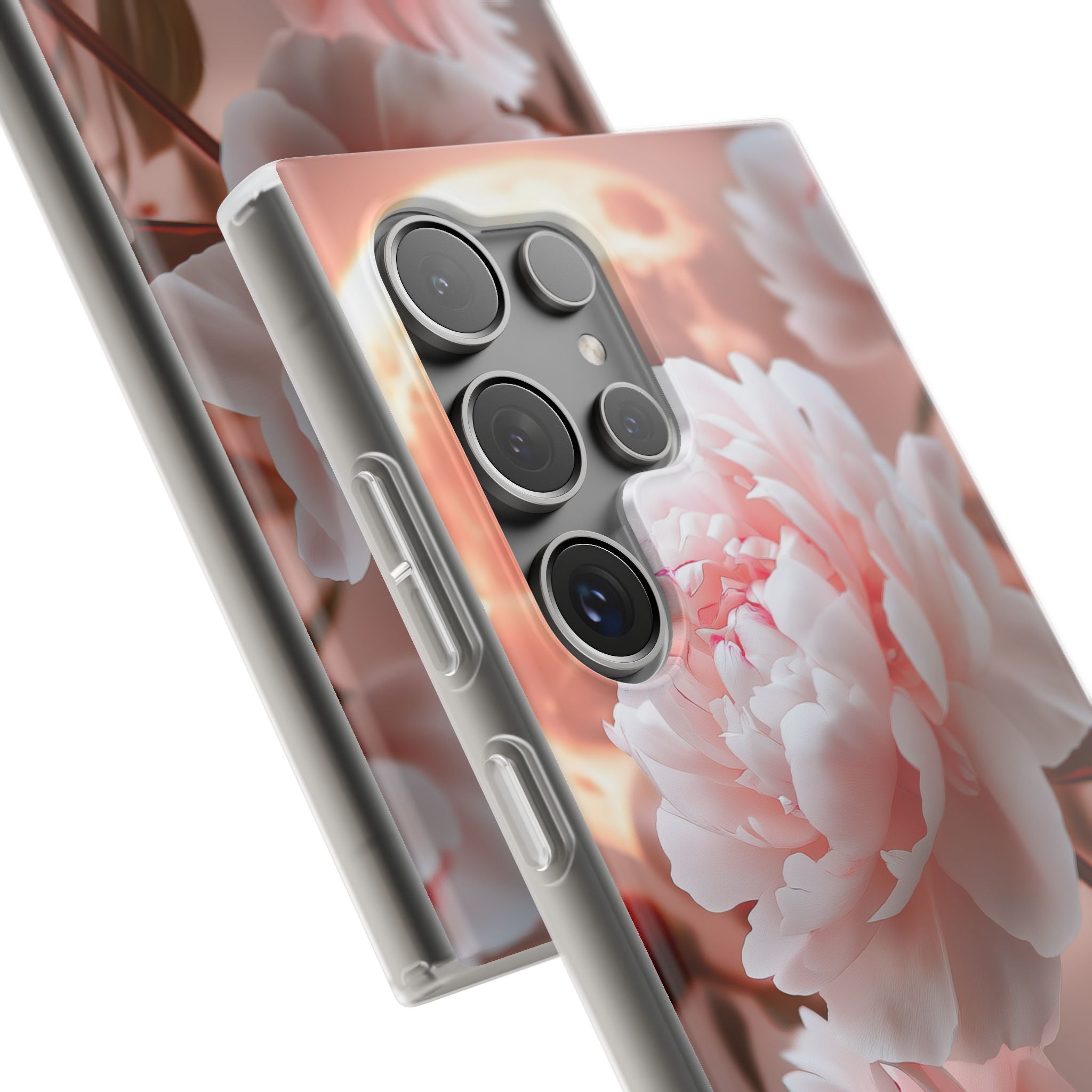 Peony Moonlight Samsung S24 Ultra Case - Soft